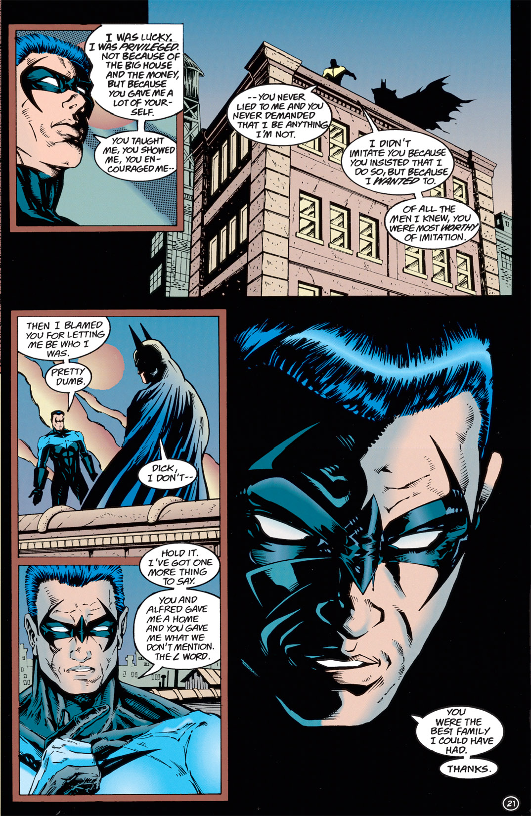Read online Nightwing (1995) comic -  Issue #4 - 22