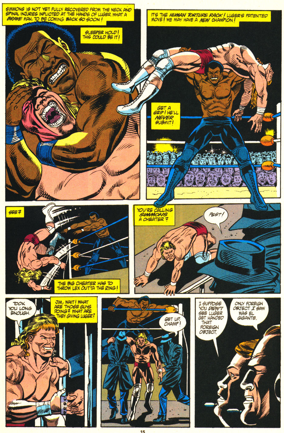 Read online WCW World Championship Wrestling comic -  Issue #2 - 13