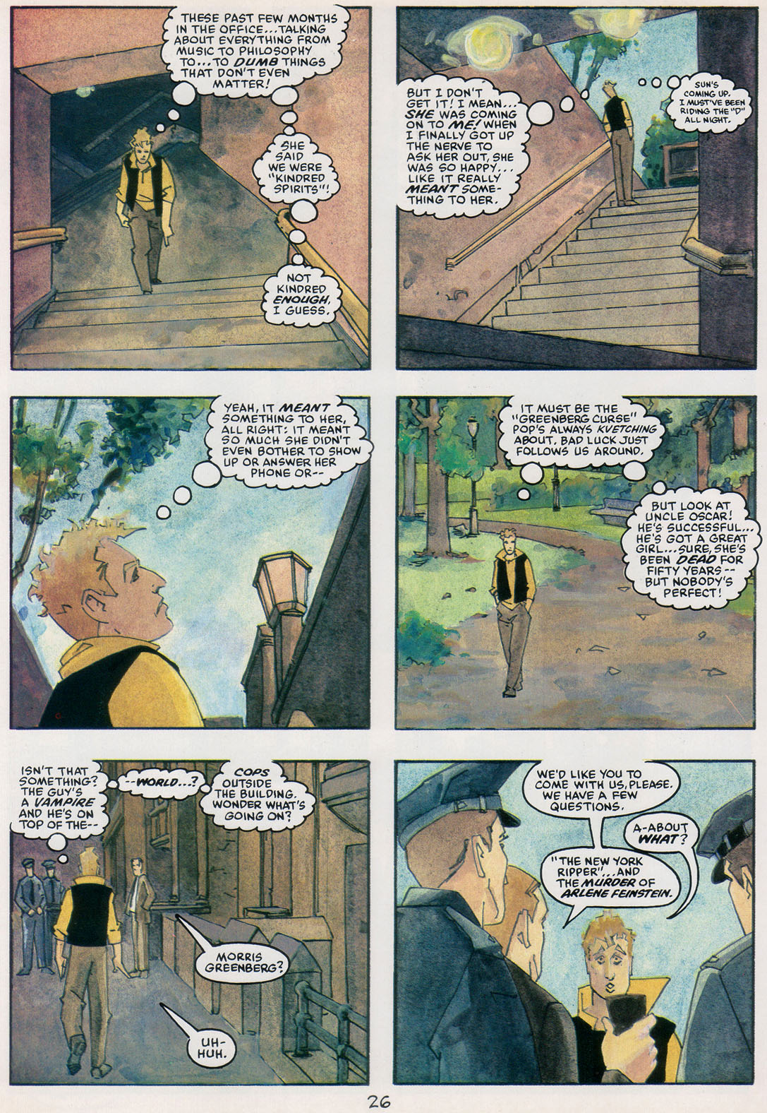 Read online Marvel Graphic Novel comic -  Issue #20 - Greenberg the Vampire - 30