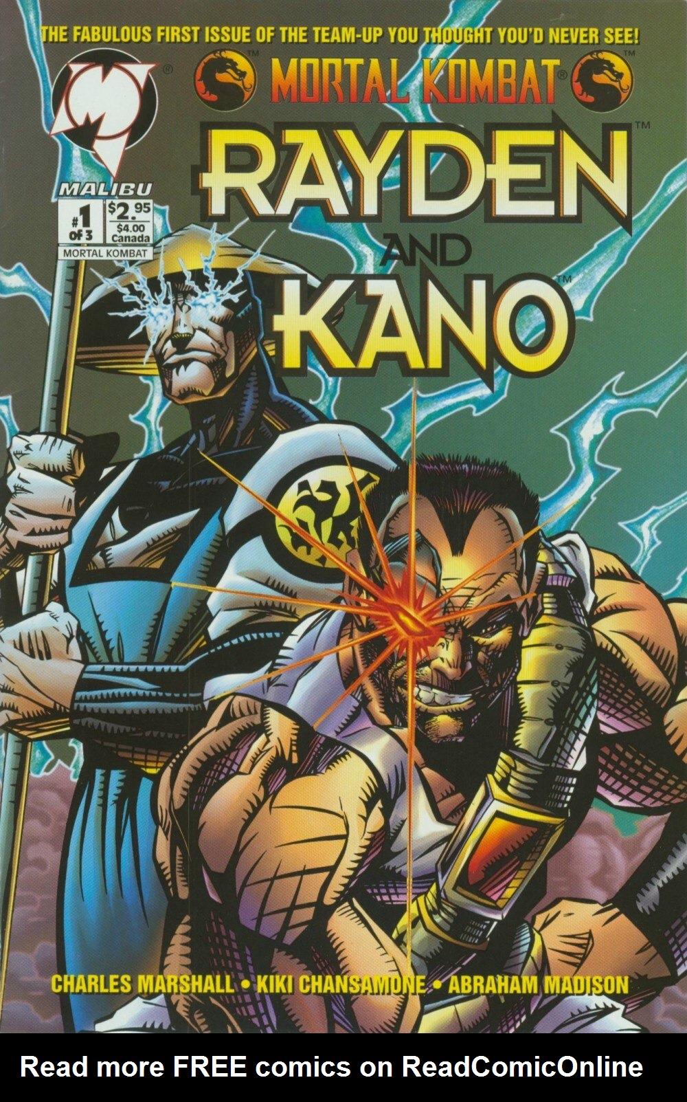 Read online Mortal Kombat: Rayden & Kano comic -  Issue #1 - 1