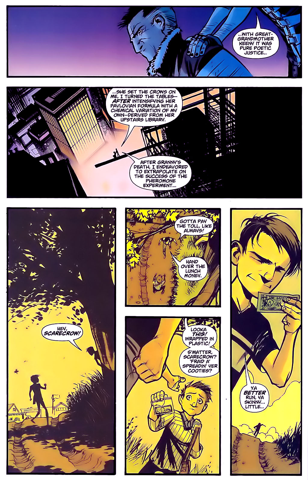 Read online Year One: Batman/Scarecrow comic -  Issue #2 - 22