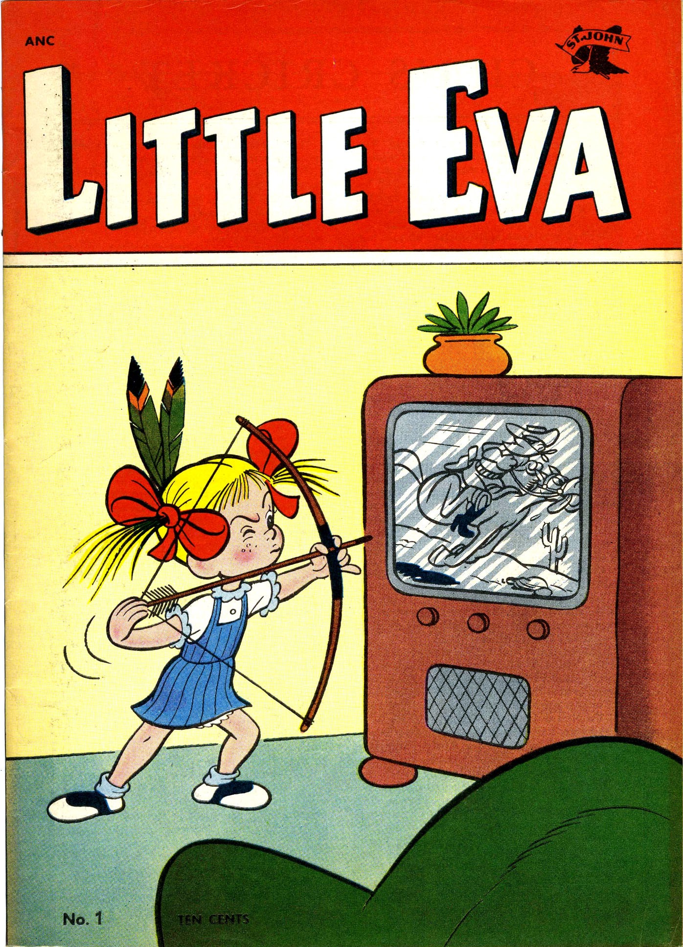 Read online Little Eva comic -  Issue #1 - 1