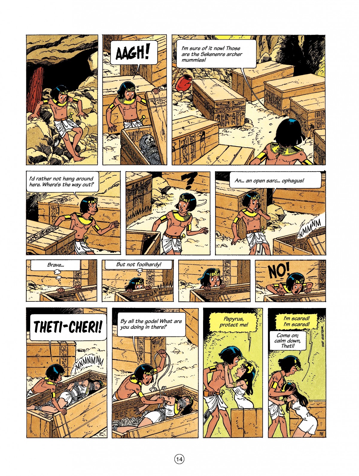 Read online Papyrus comic -  Issue #4 - 14