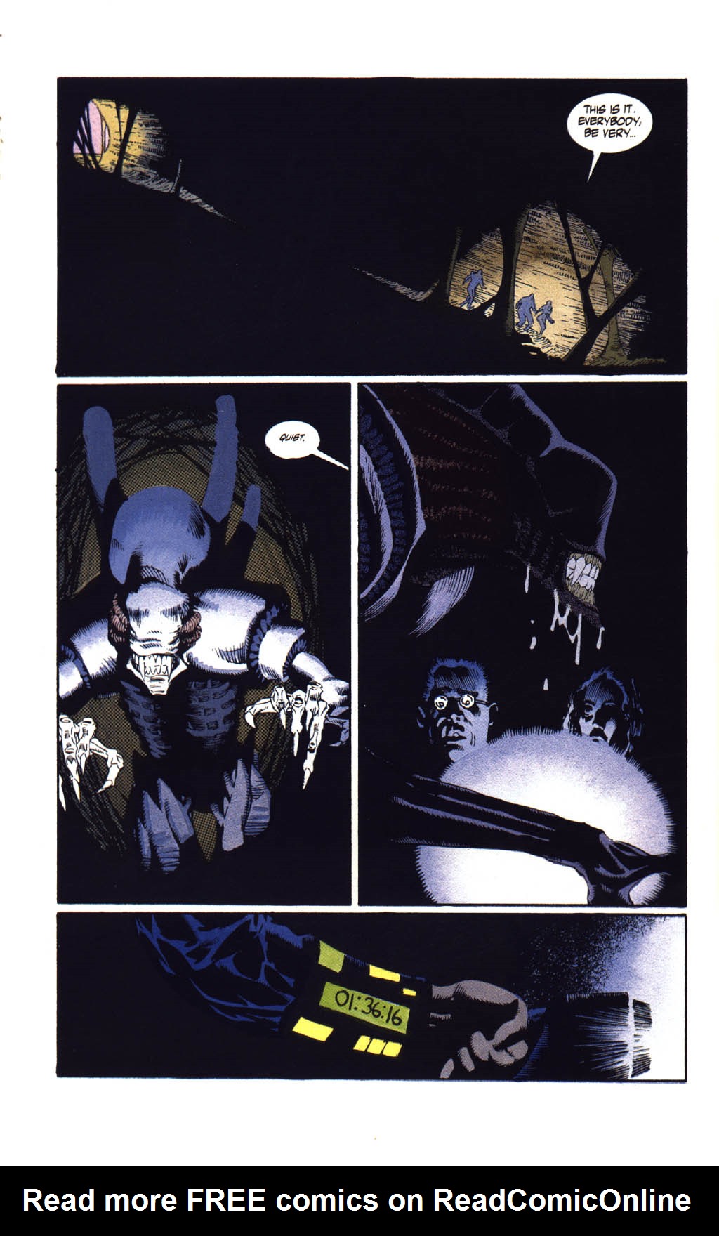 Read online Aliens: Hive comic -  Issue #3 - 11