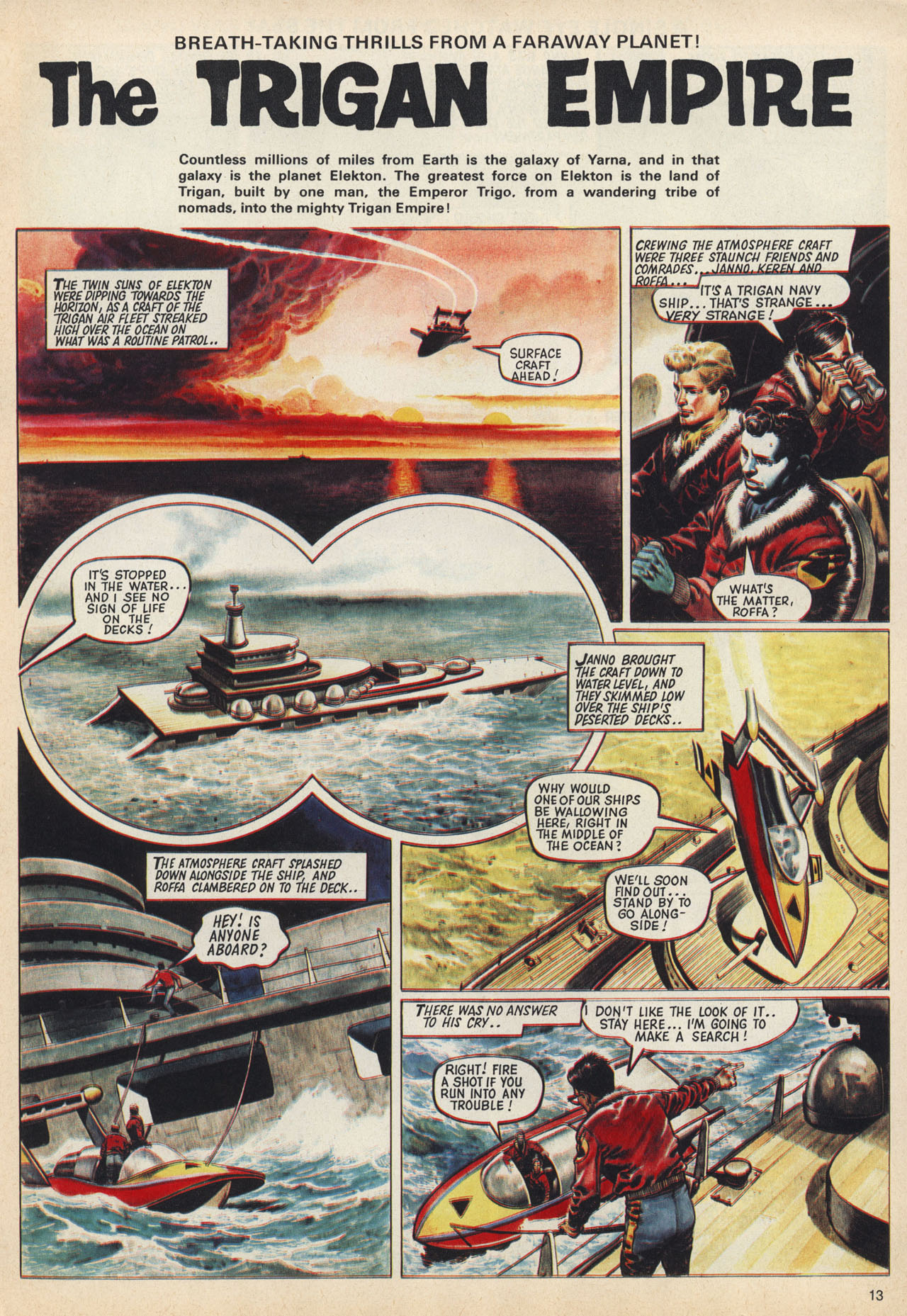 Read online Vulcan comic -  Issue #1 - 13