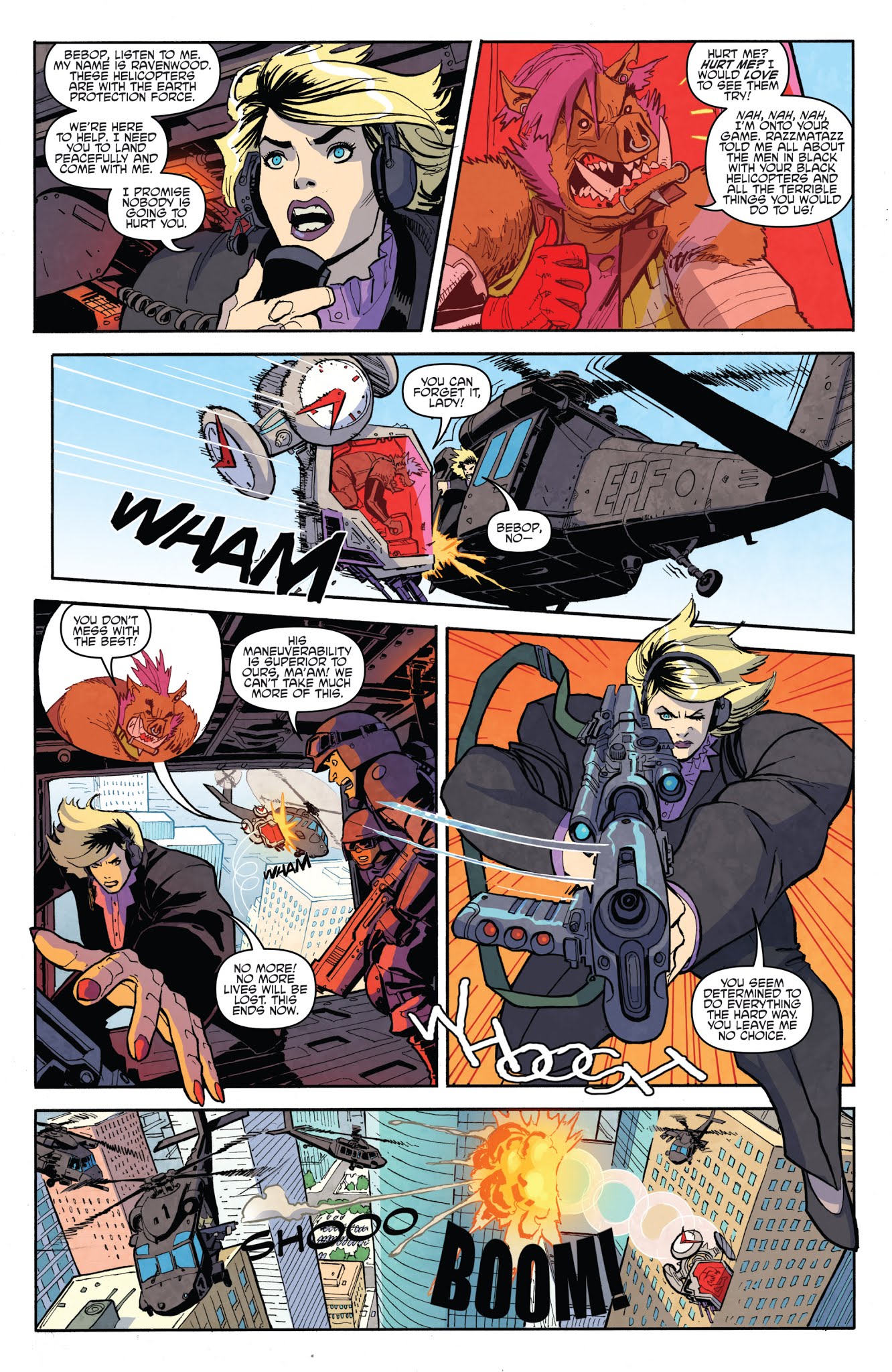 Read online Teenage Mutant Ninja Turtles: Bebop & Rocksteady Hit the Road comic -  Issue #3 - 15