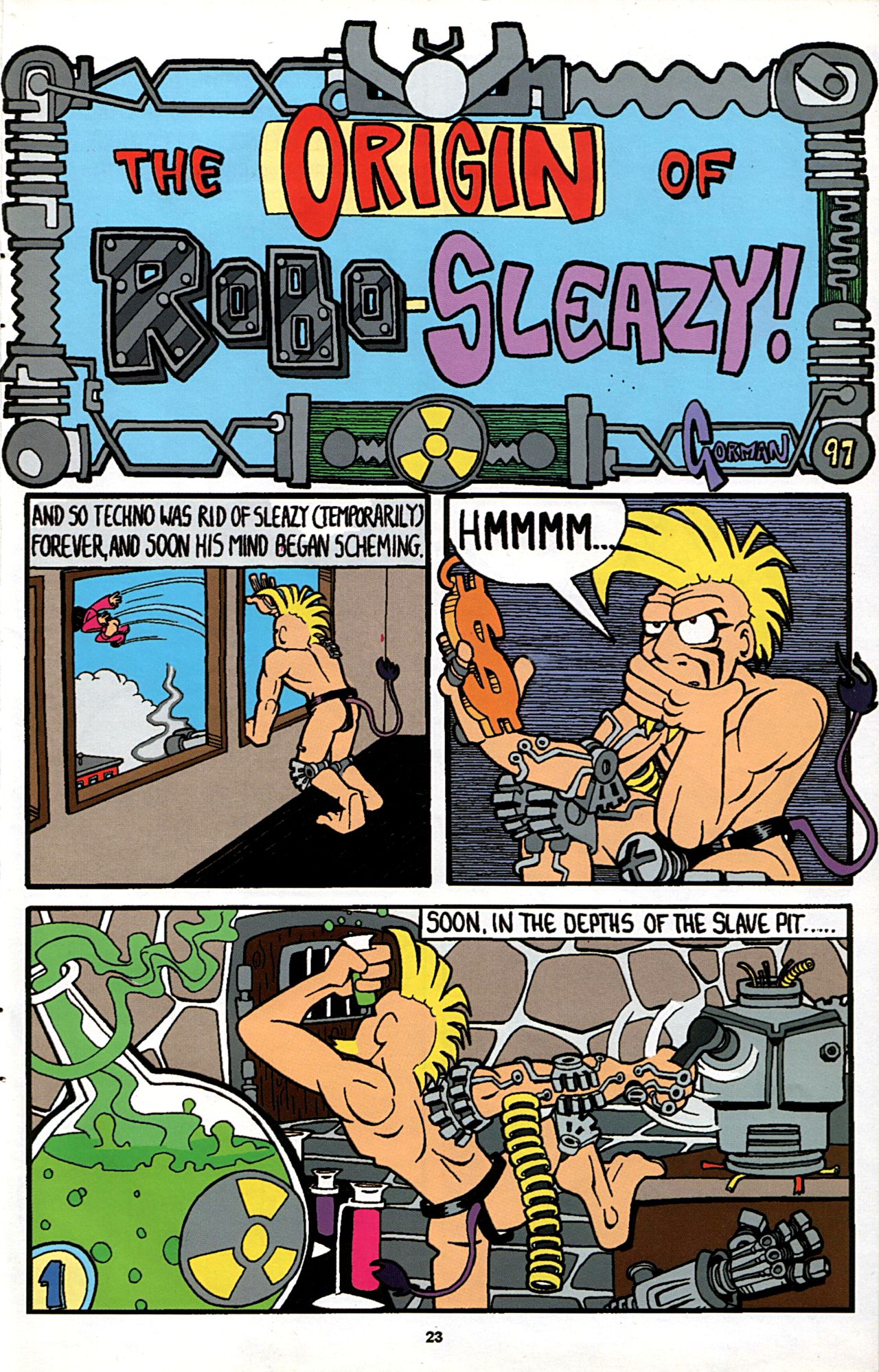 Read online Slavepit Funnies Featuring Gwar comic -  Issue #6 - 25