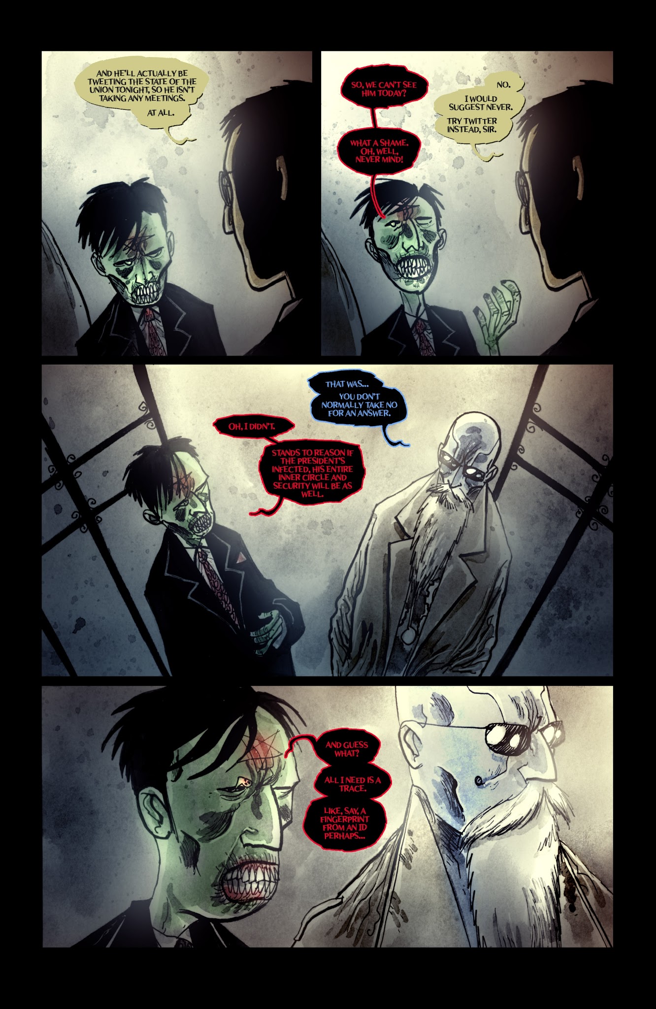 Read online Wormwood Gentleman Corpse: Mr. Wormwood Goes To Washington comic -  Issue #2 - 19