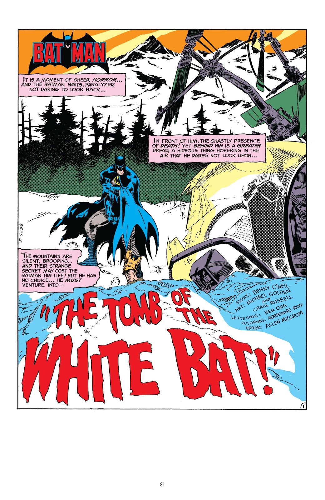 Read online Legends of the Dark Knight: Michael Golden comic -  Issue # TPB (Part 1) - 80