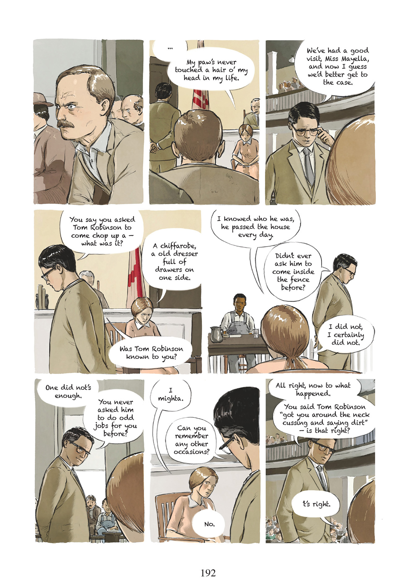 Read online To Kill a Mockingbird: A Graphic Novel comic -  Issue # TPB (Part 3) - 6