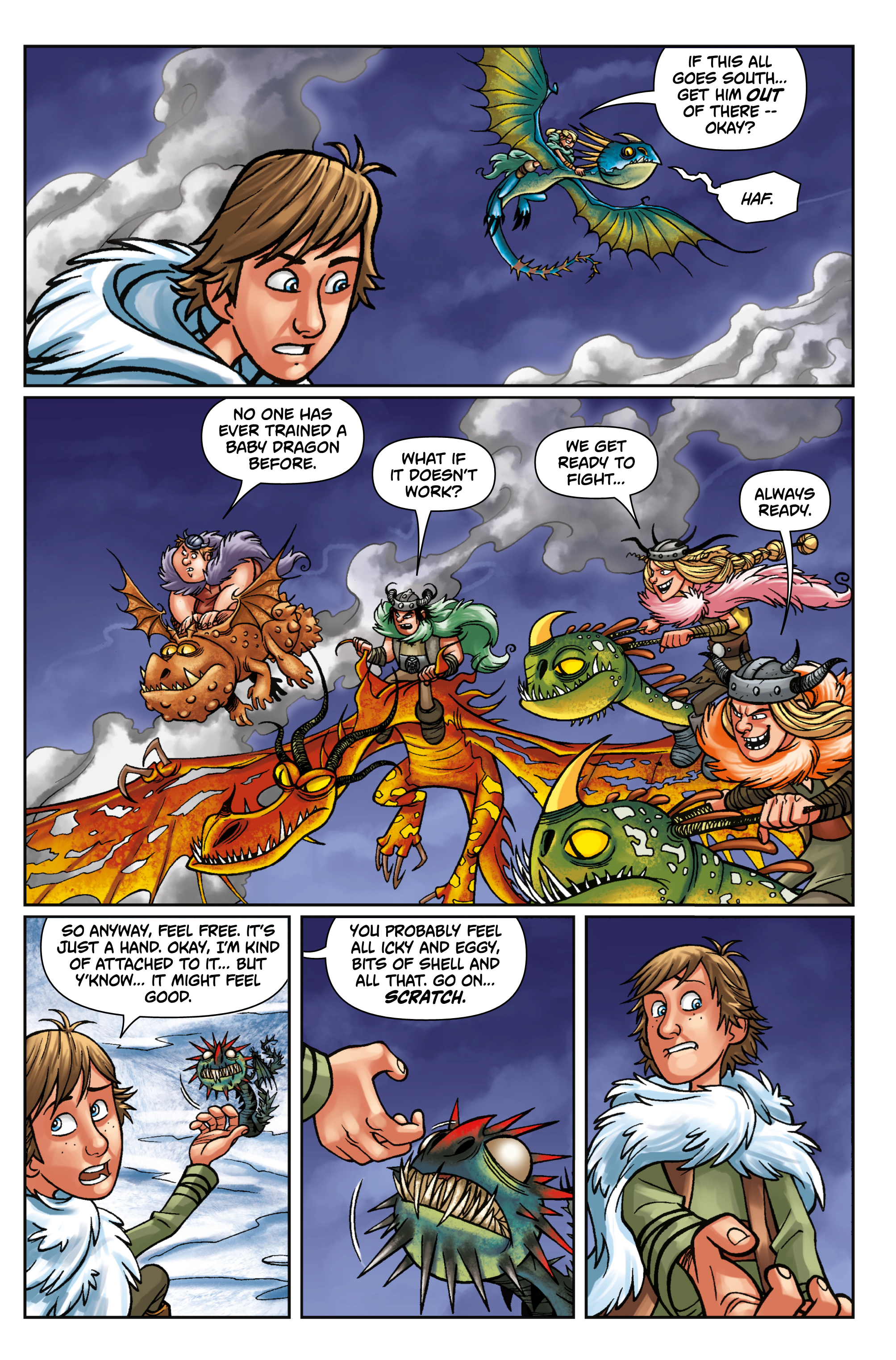 Read online DreamWorks Dragons: Riders of Berk comic -  Issue # _TPB - 46