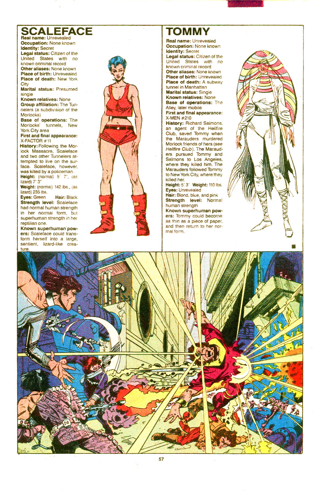 The Official Handbook of the Marvel Universe Deluxe Edition issue 18 - Page 58
