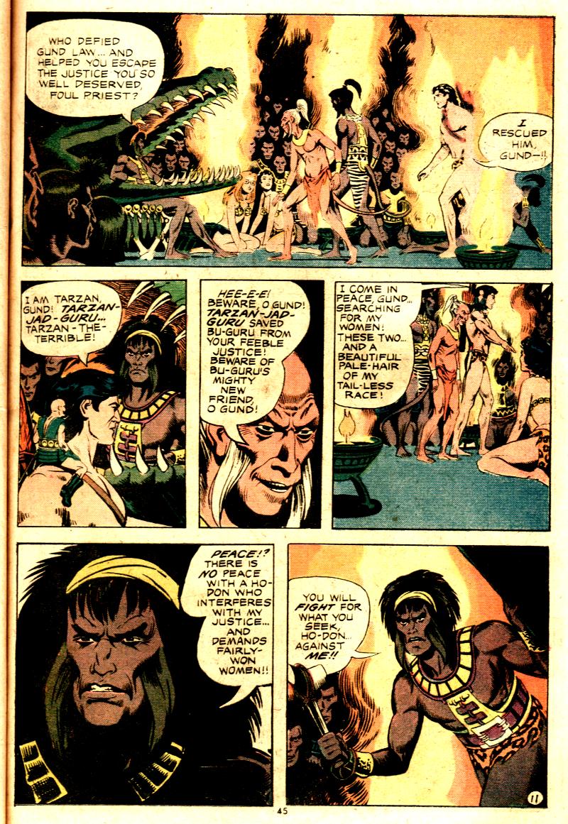 Read online Tarzan (1972) comic -  Issue #232 - 40