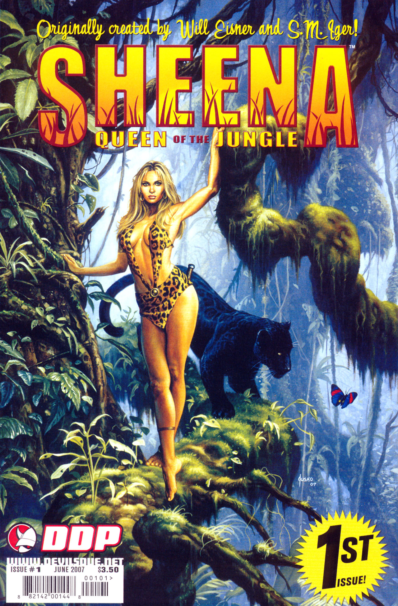 Read online Sheena, Queen of the Jungle comic -  Issue #1 - 1