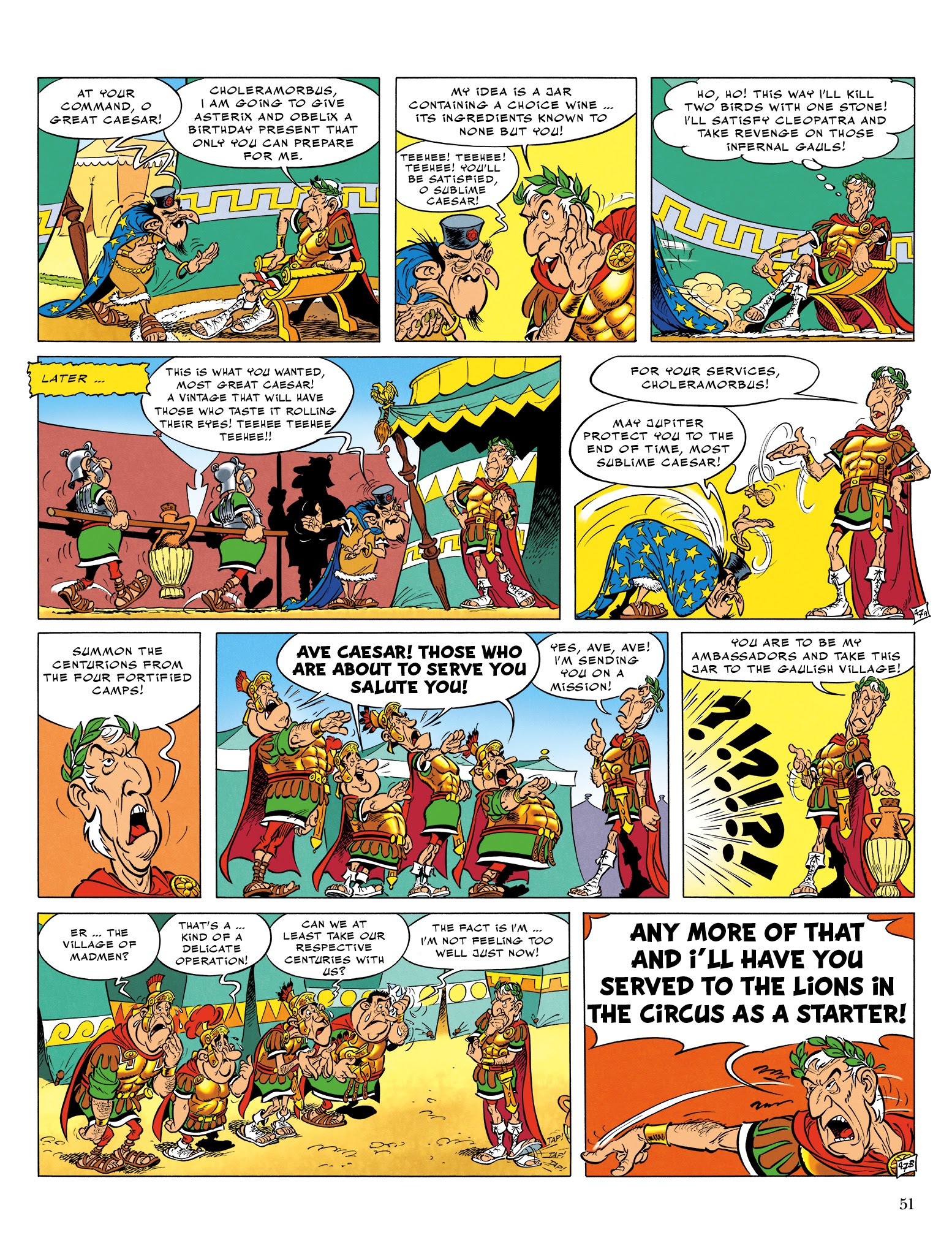 Read online Asterix comic -  Issue #34 - 52