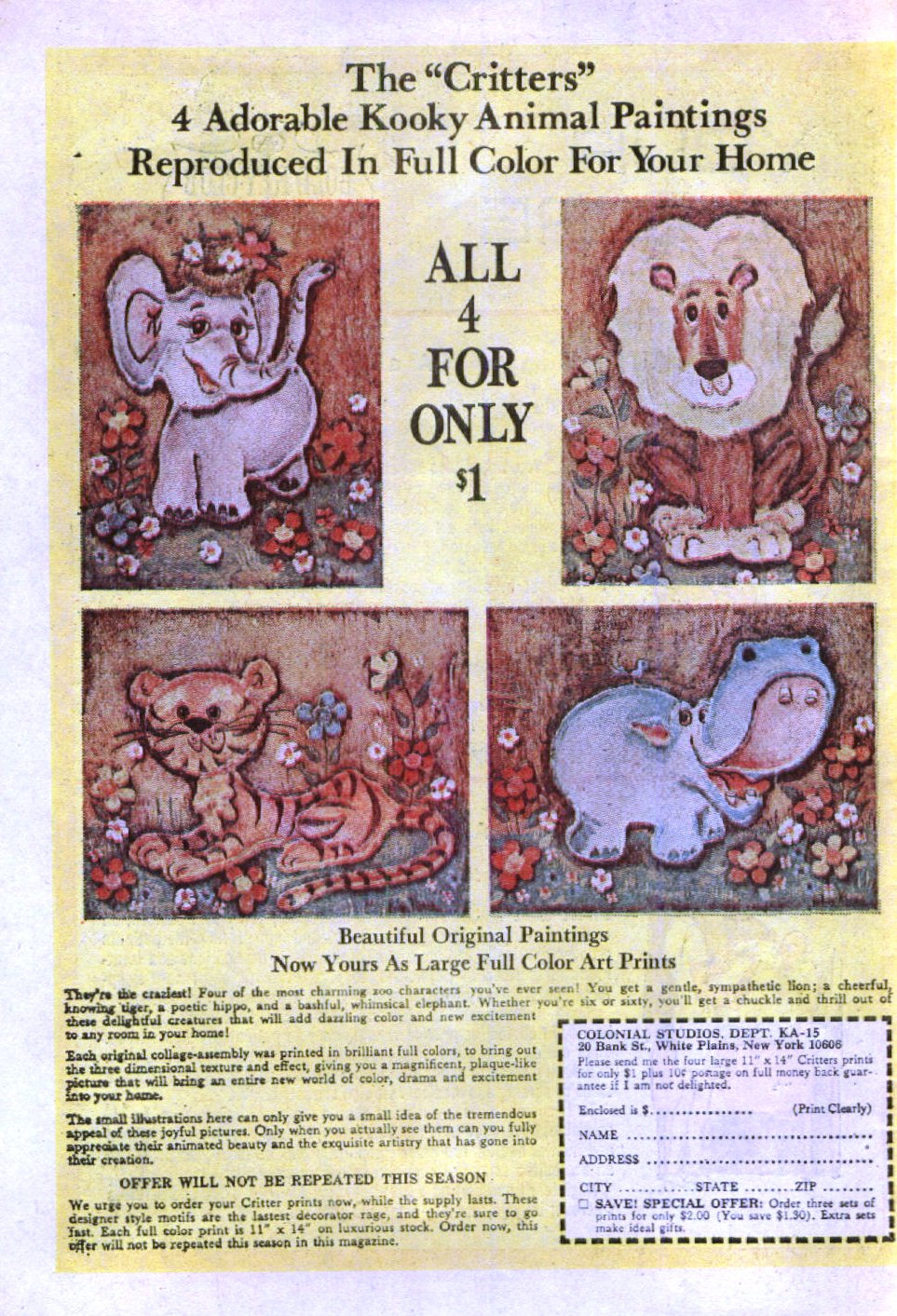 Read online Boris Karloff Tales of Mystery comic -  Issue #33 - 34