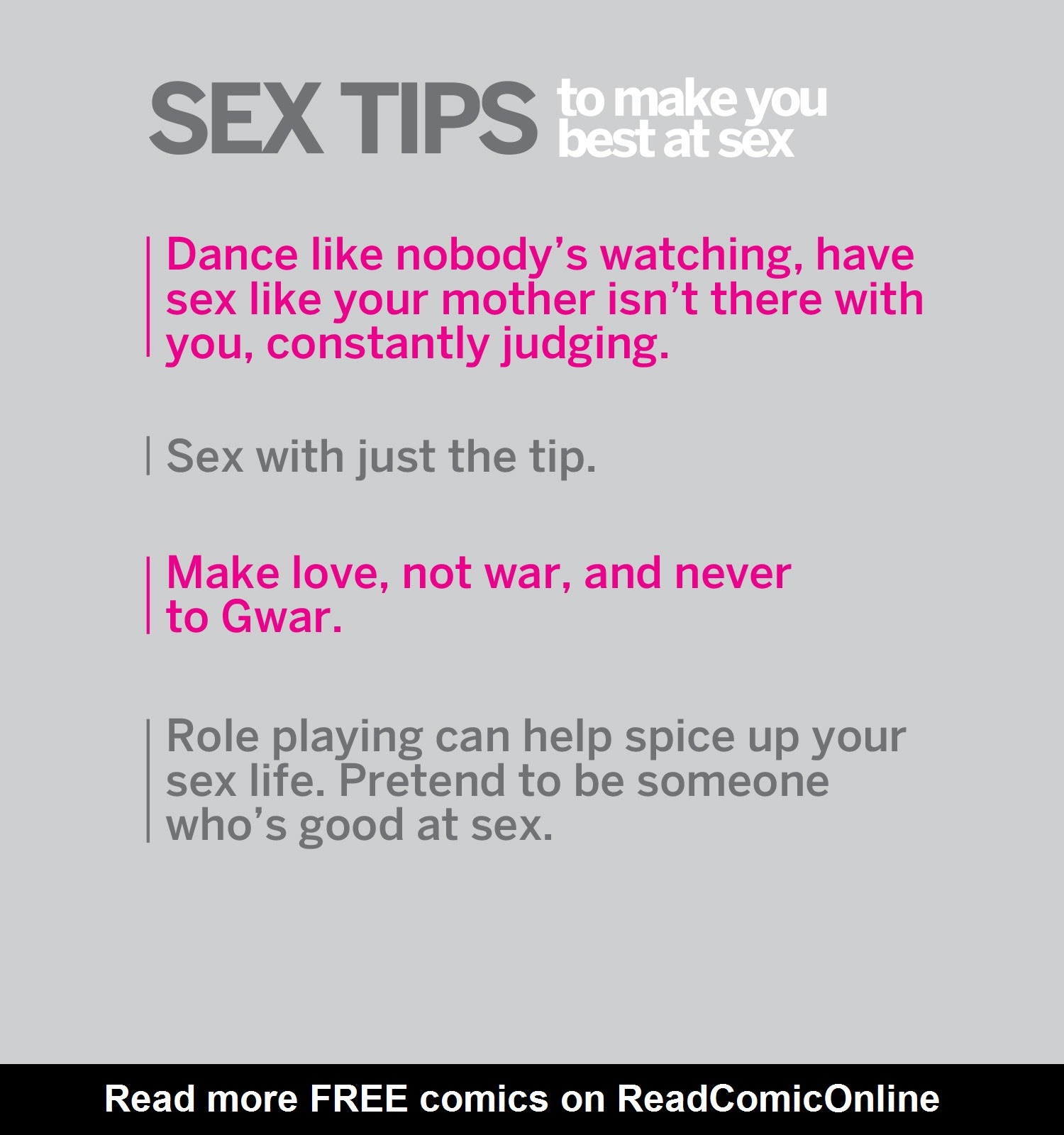 Read online Just The Tips comic -  Issue # TPB - 41