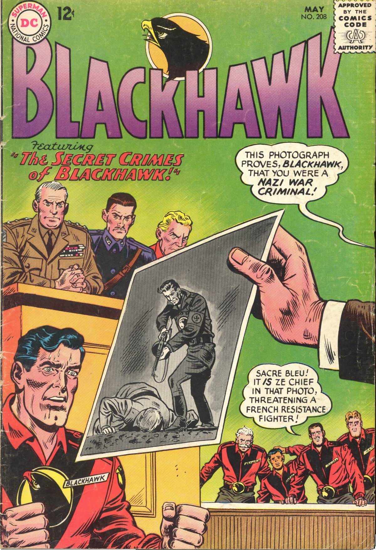 Read online Blackhawk (1957) comic -  Issue #208 - 1