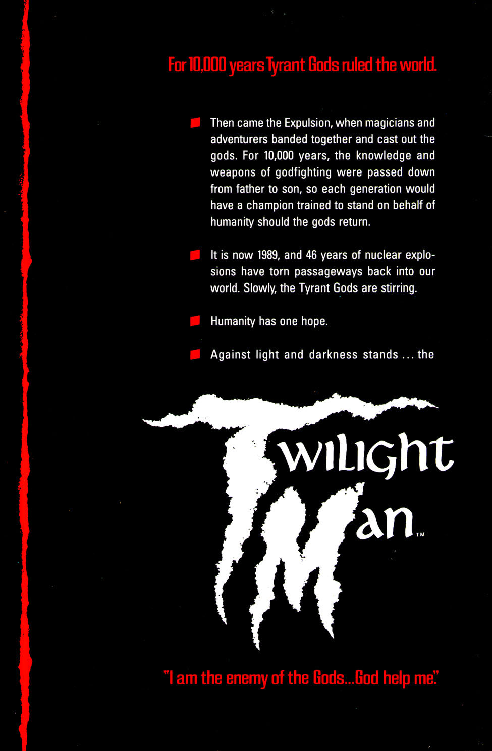 Read online Twilight Man comic -  Issue #1 - 31