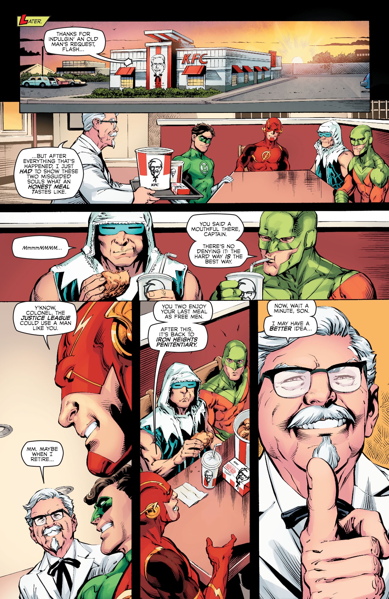 Read online KFC: The Colonel of Two Worlds comic -  Issue # Full - 17