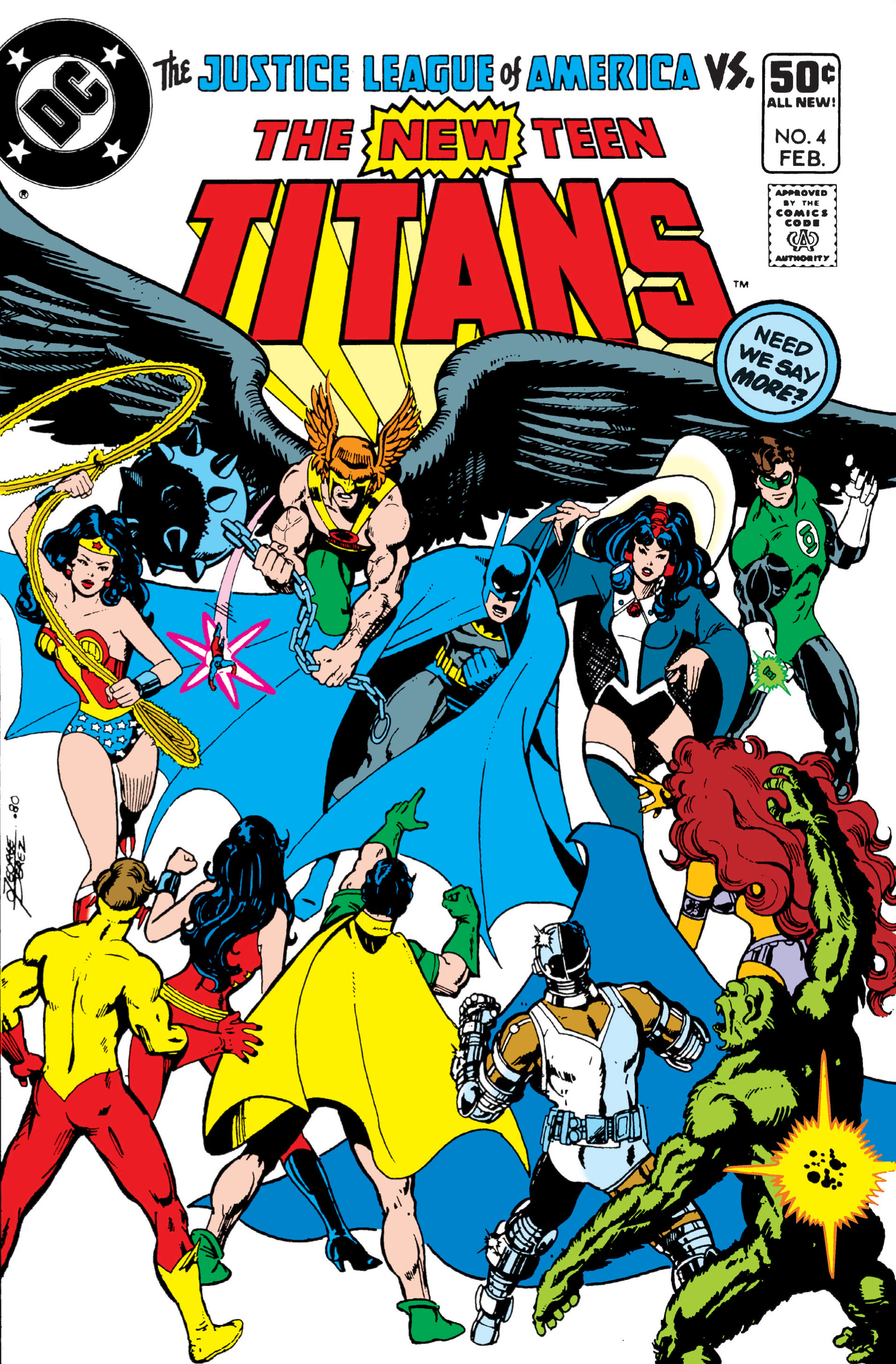 Read online The New Teen Titans (1980) comic -  Issue #4 - 1