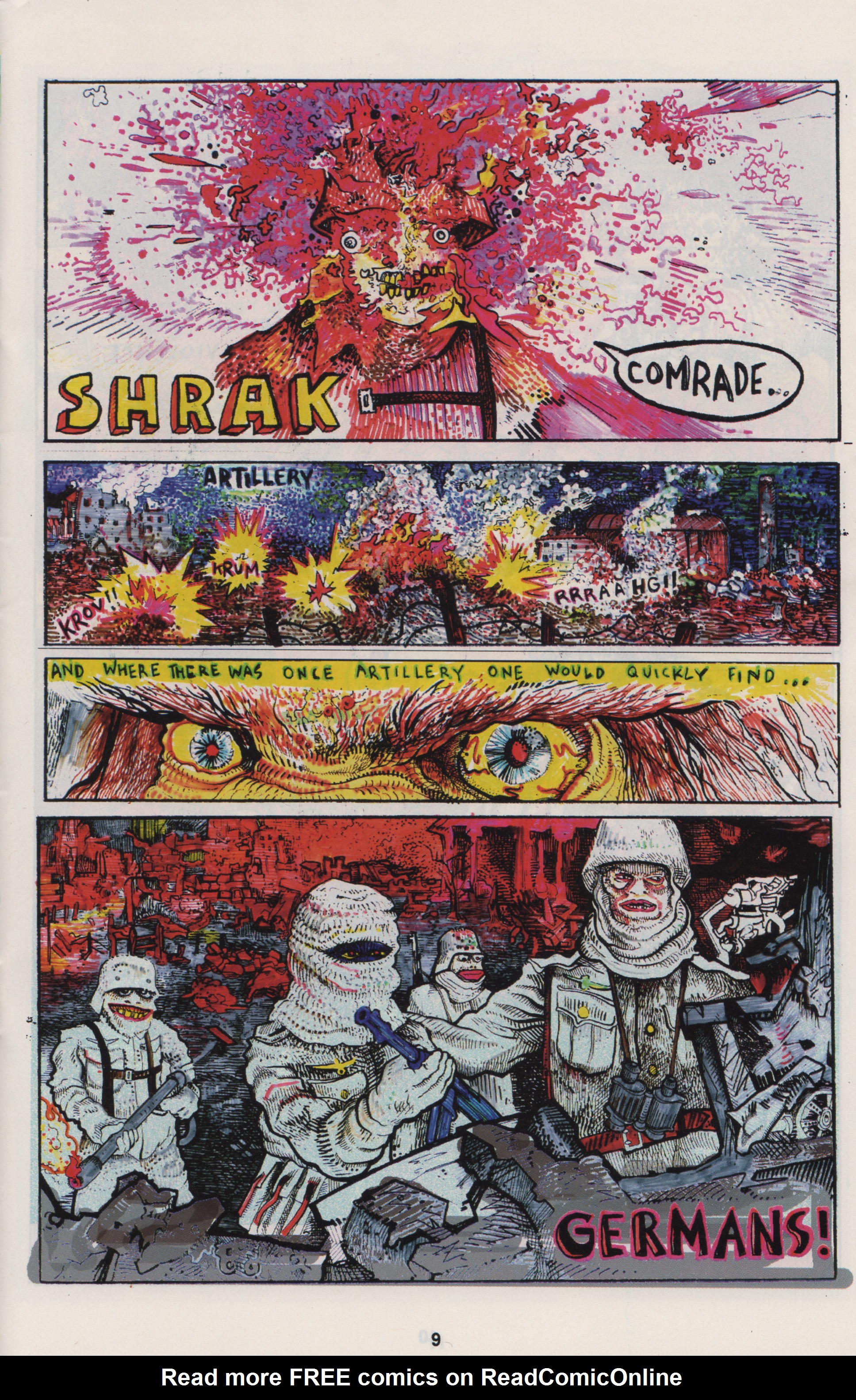 Read online Slavepit Funnies Featuring Gwar comic -  Issue #3 - 11