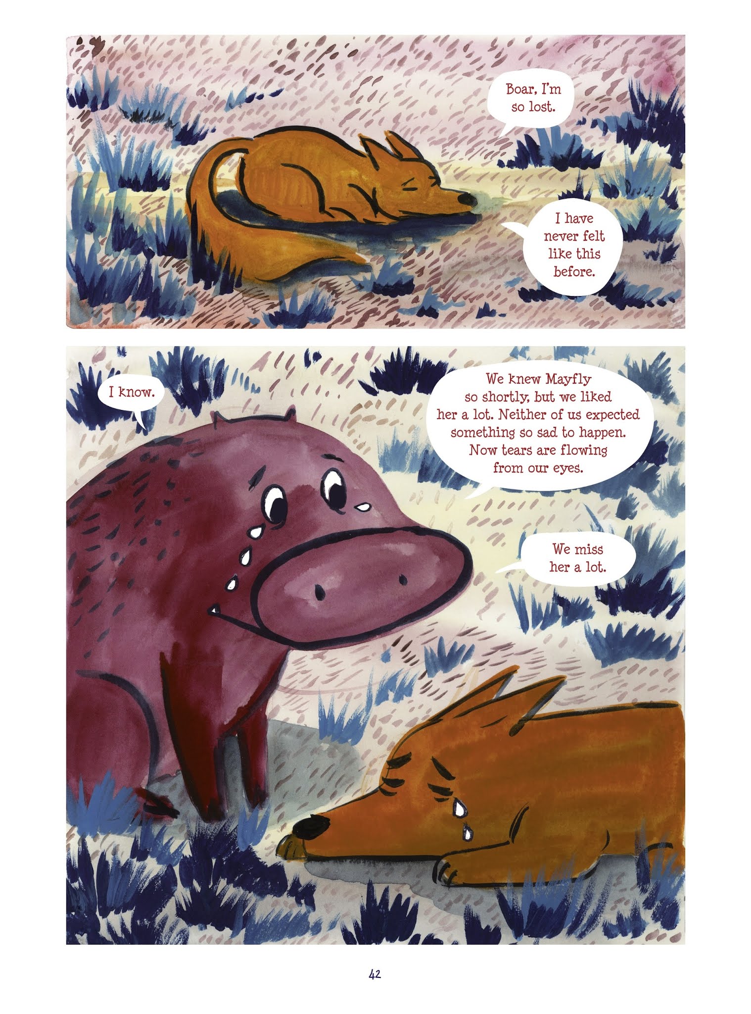 Read online Tiny Fox and Great Boar comic -  Issue #3 - 42