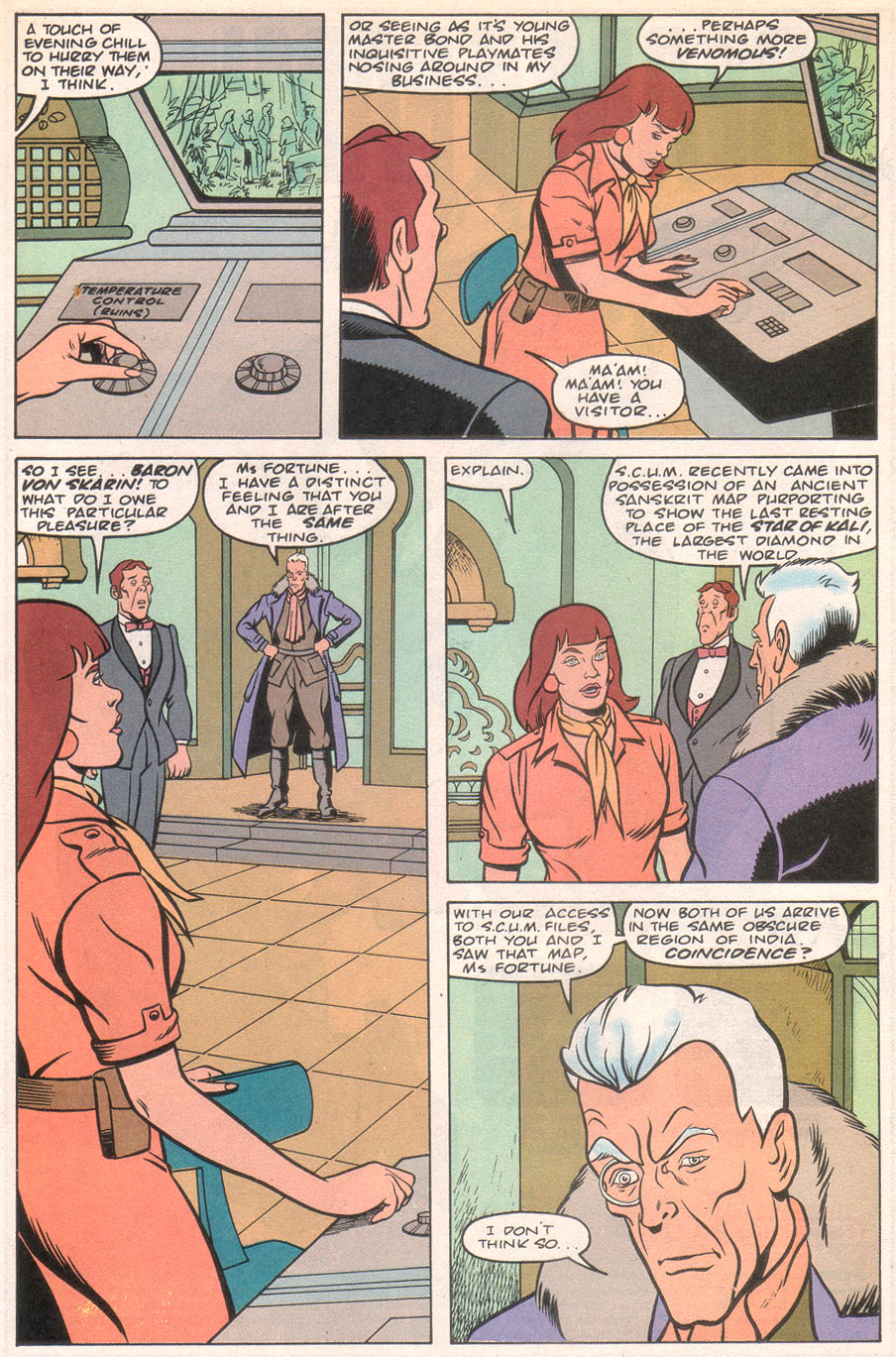 Read online James Bond Jr. comic -  Issue #11 - 11