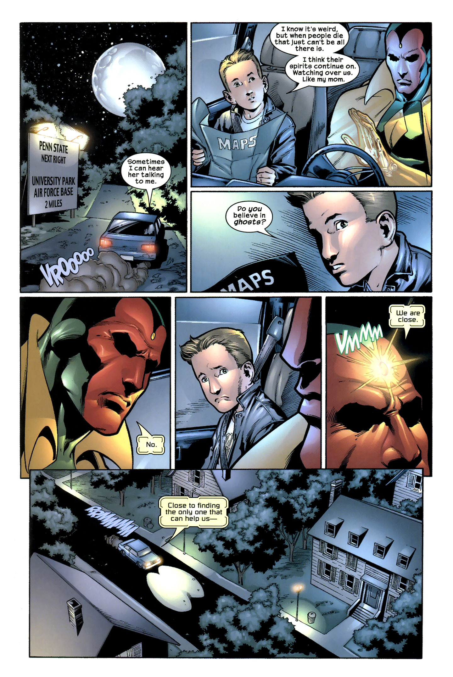 Read online Avengers Icons: The Vision comic -  Issue #3 - 5