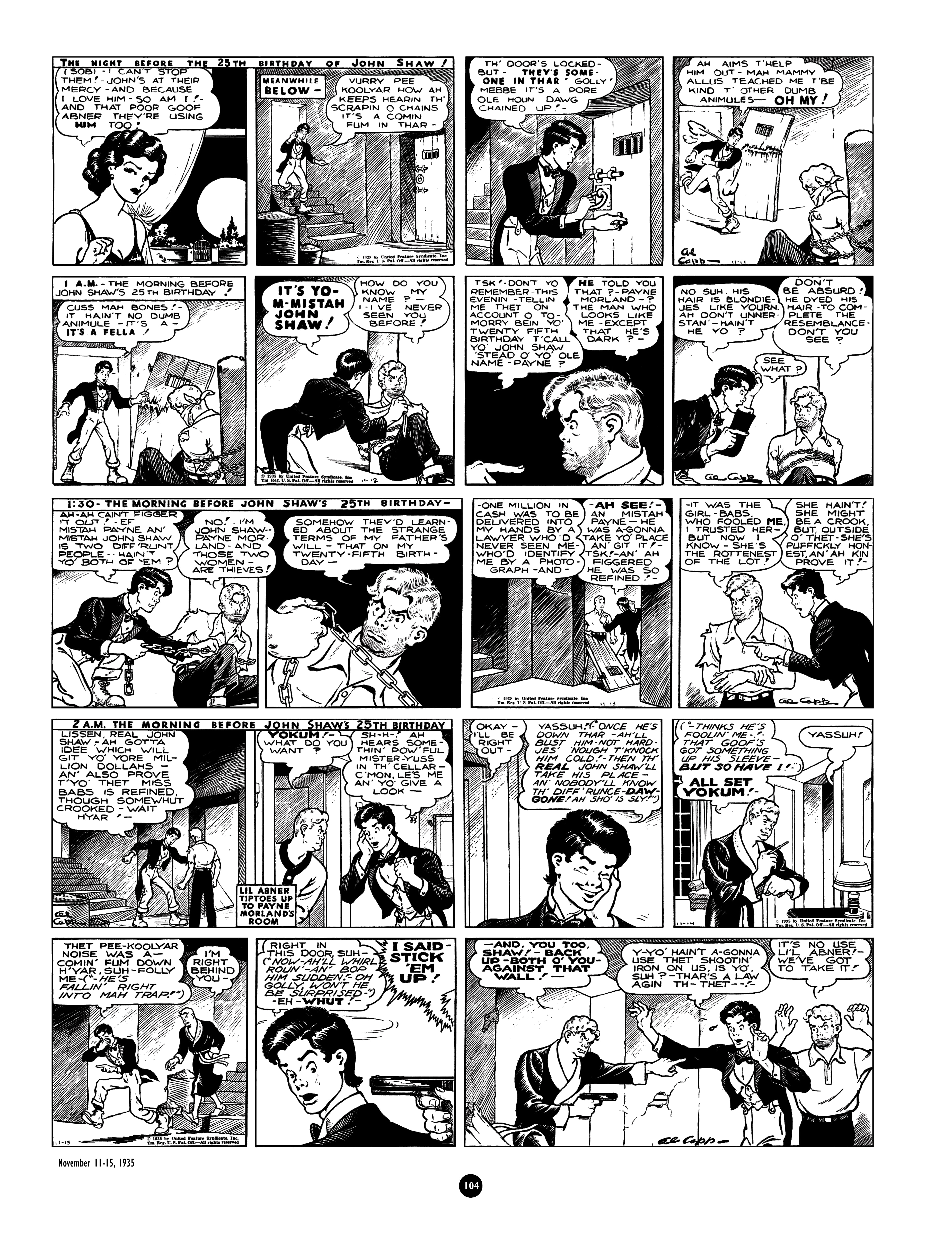 Read online Al Capp's Li'l Abner Complete Daily & Color Sunday Comics comic -  Issue # TPB 1 (Part 2) - 6