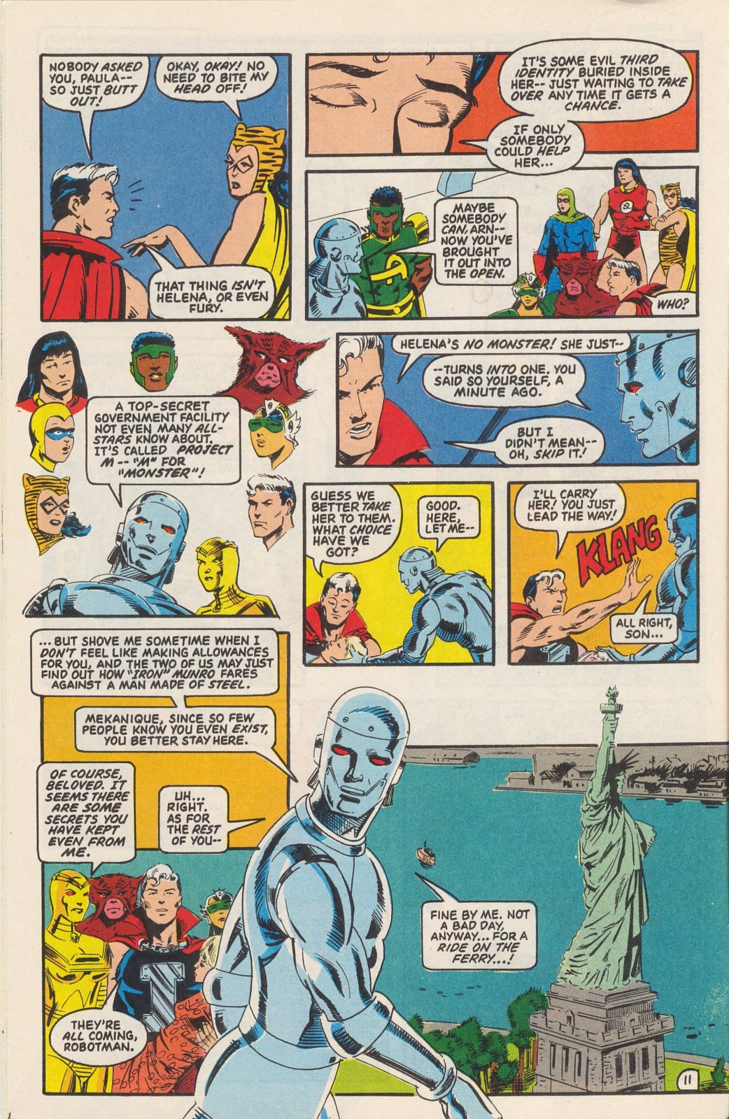 Read online Young All-Stars comic -  Issue #12 - 14