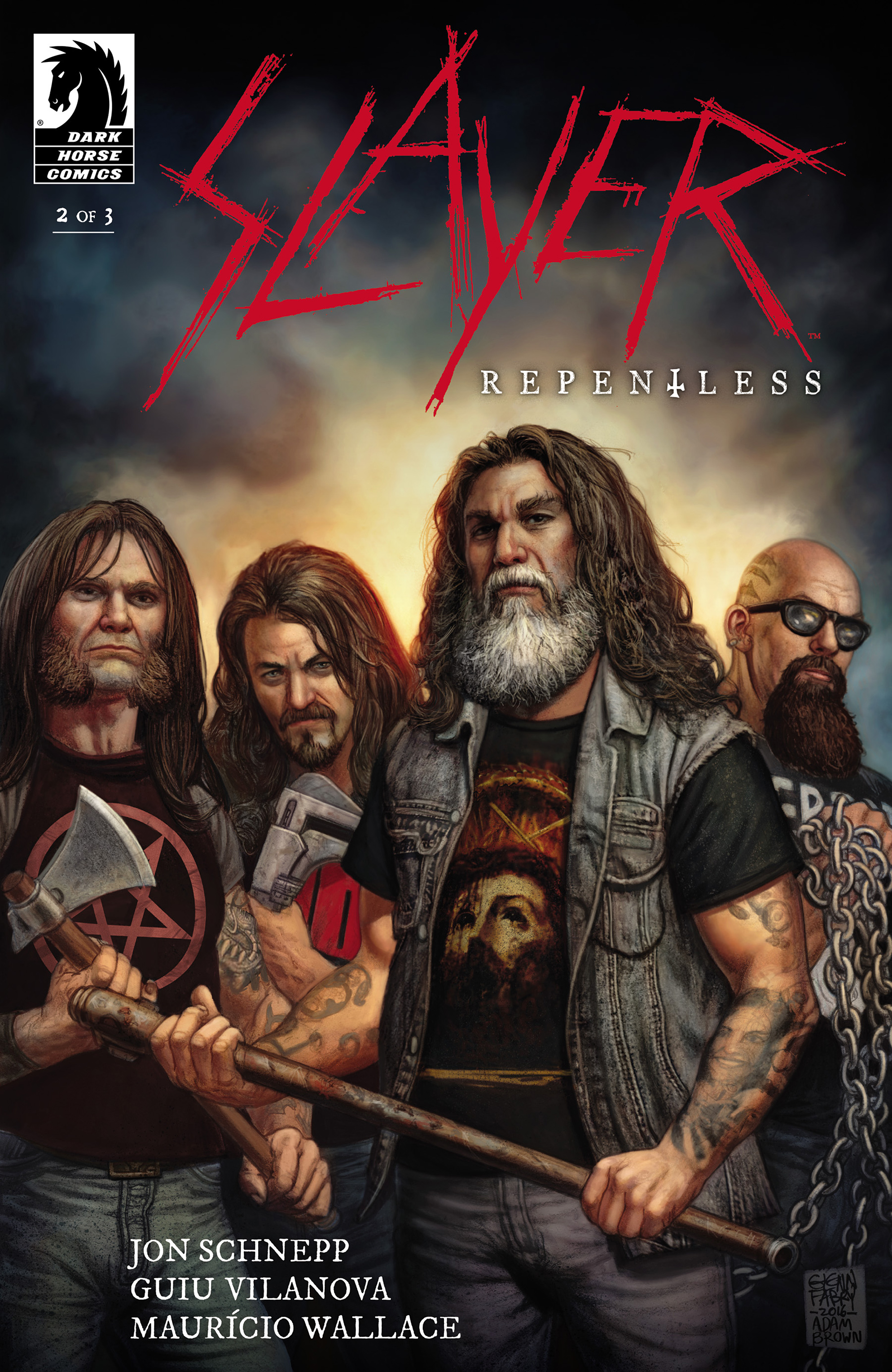 Read online Slayer: Repentless comic -  Issue #2 - 1