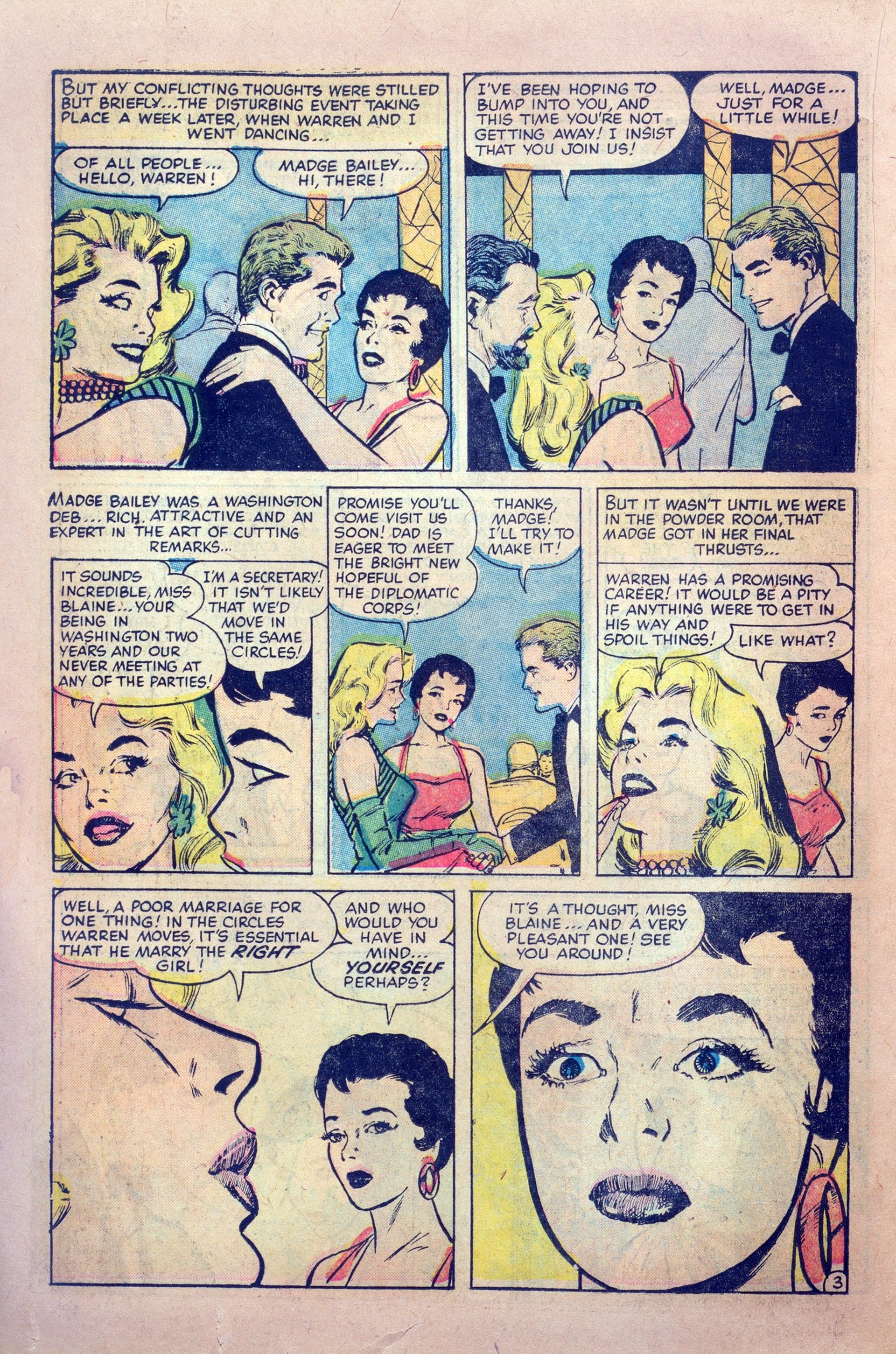 Read online Secret Story Romances comic -  Issue #19 - 22