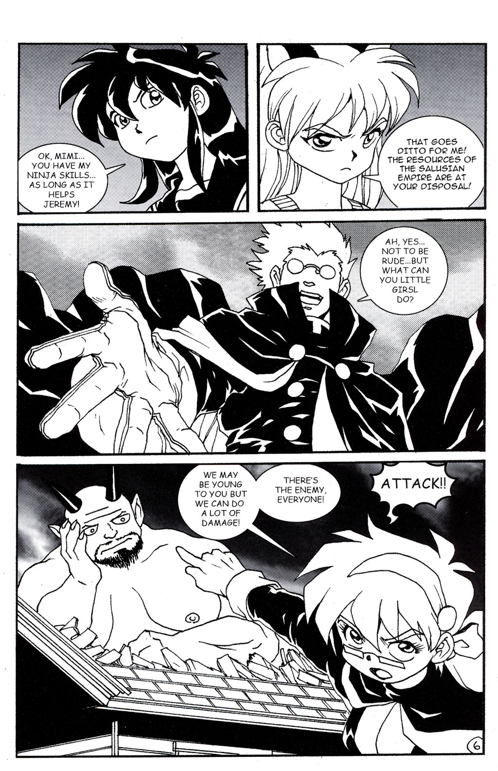 Read online Jenna & Ninja High School comic -  Issue #3 - 8