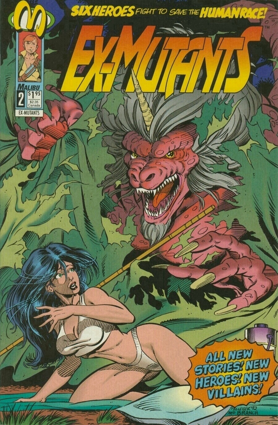 Read online Ex-Mutants comic -  Issue #2 - 1