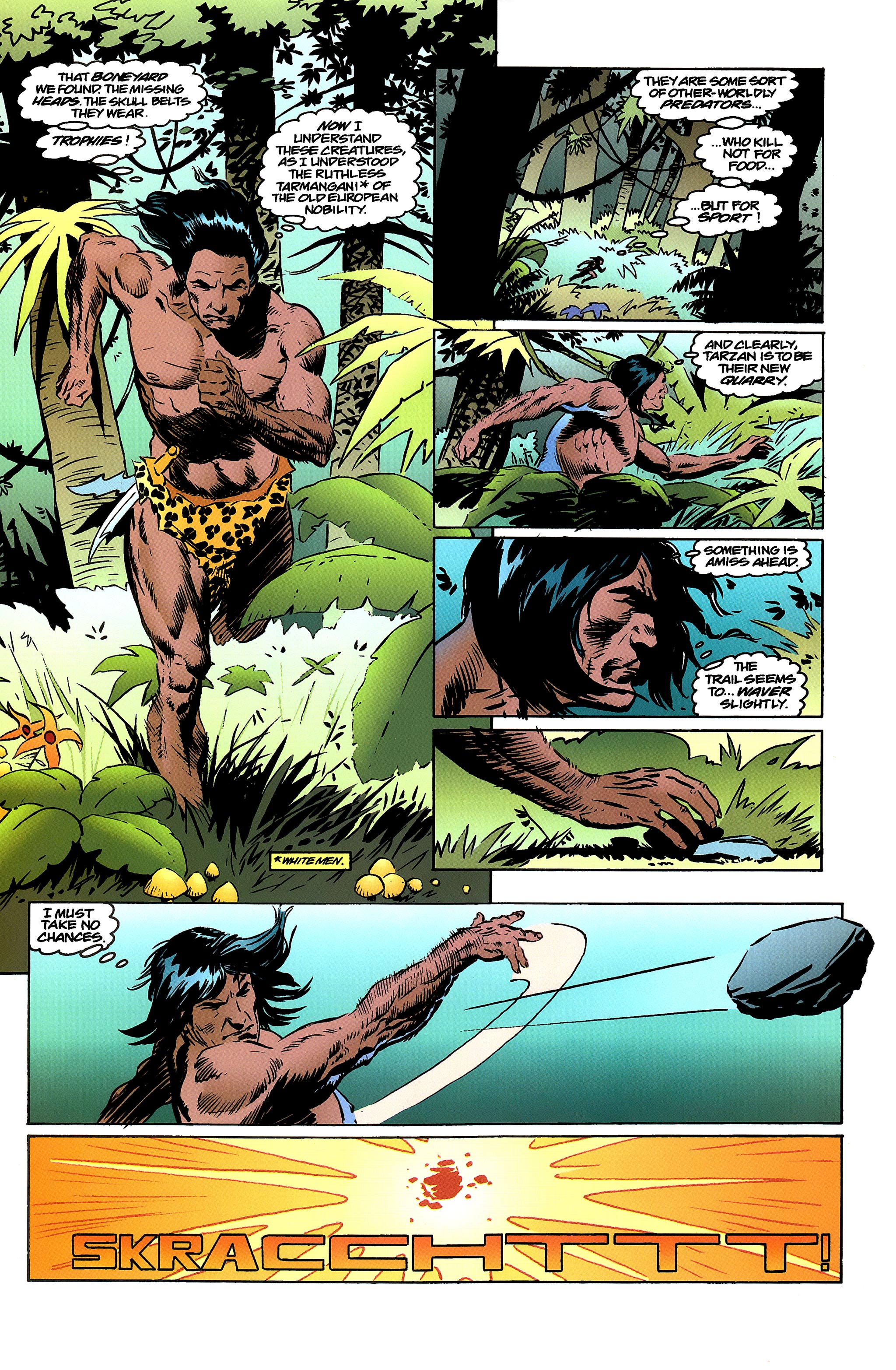 Read online Tarzan vs. Predator at the Earth's Core comic -  Issue #2 - 8