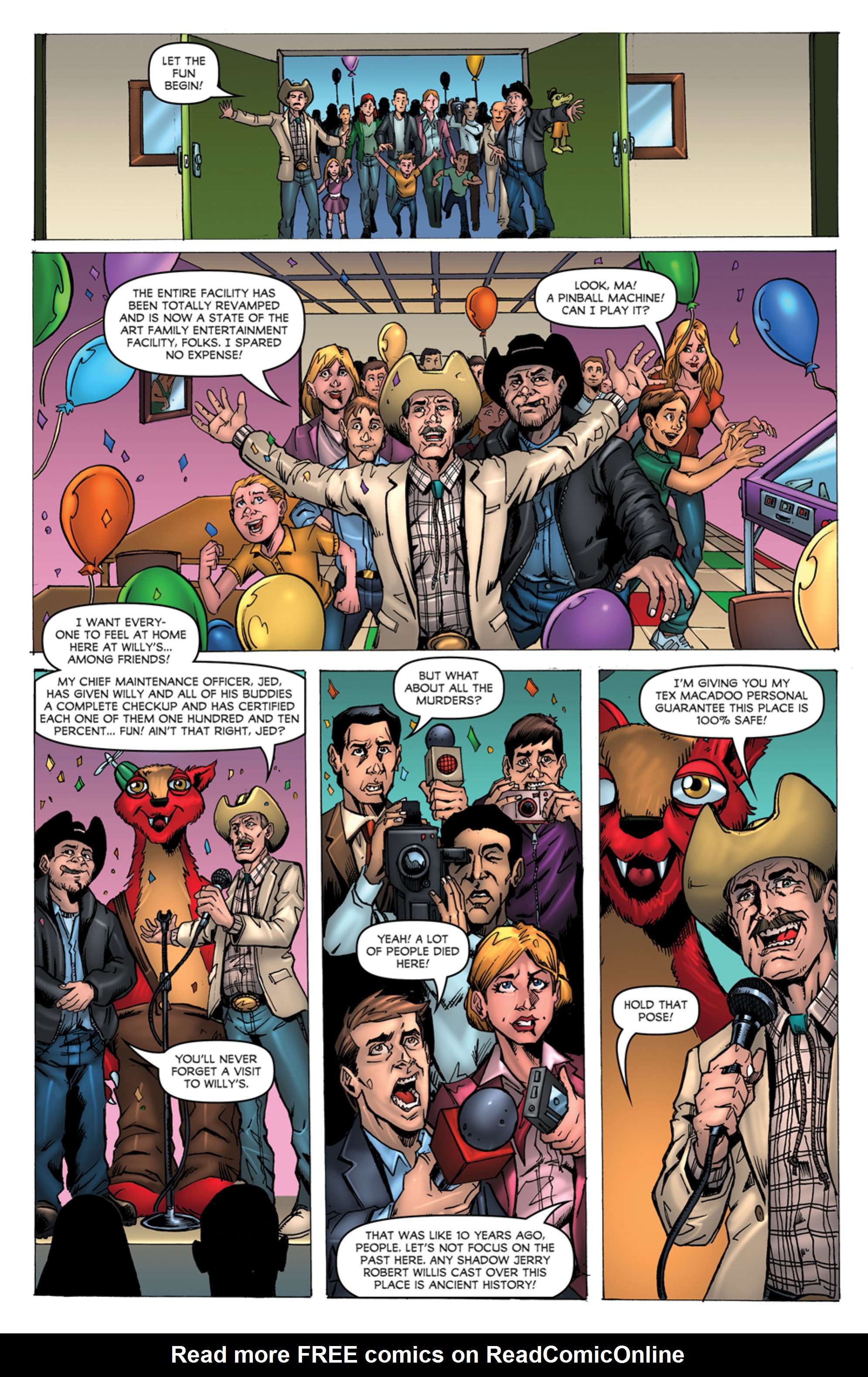 Read online Willy's Wonderland comic -  Issue #1 - 9