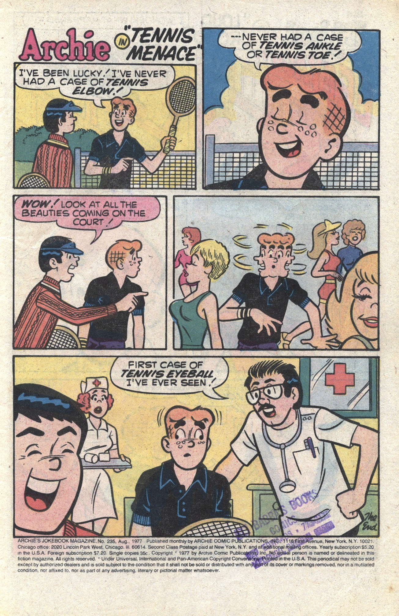 Read online Archie's Joke Book Magazine comic -  Issue #235 - 3