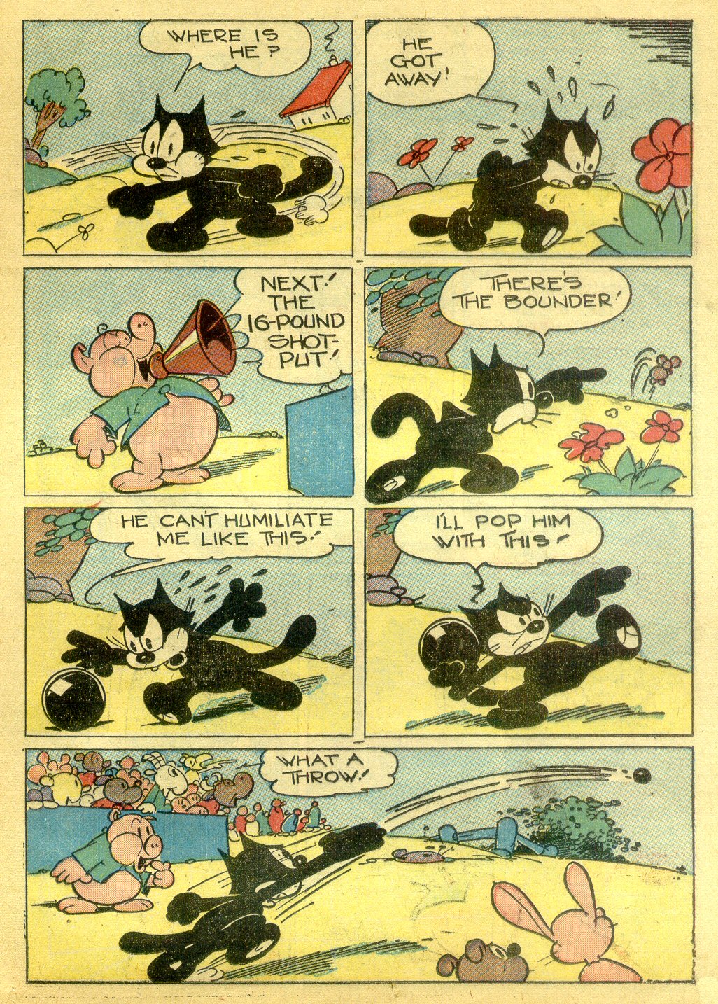 Read online Felix the Cat (1948) comic -  Issue #4 - 37