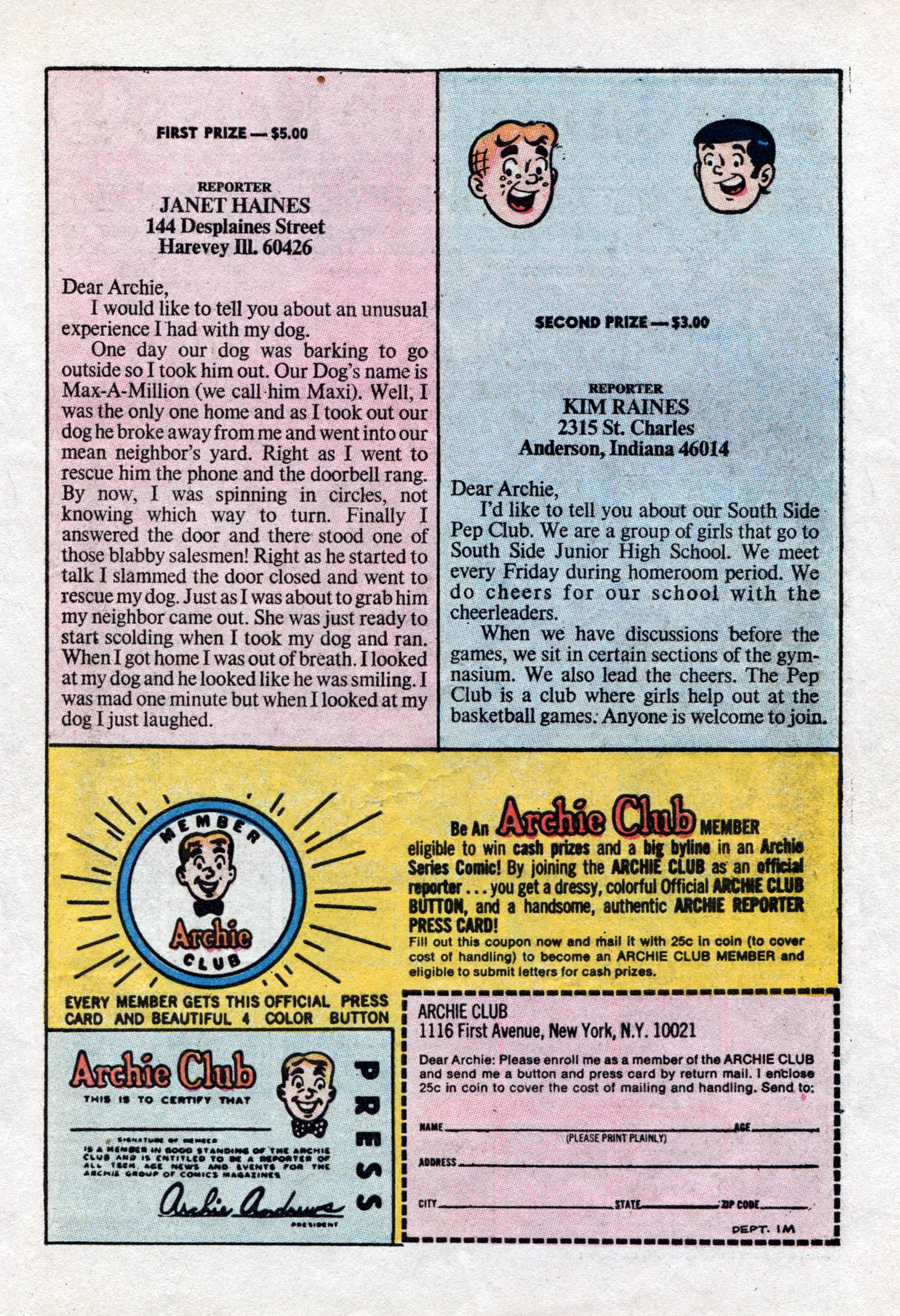 Read online Reggie and Me (1966) comic -  Issue #49 - 27