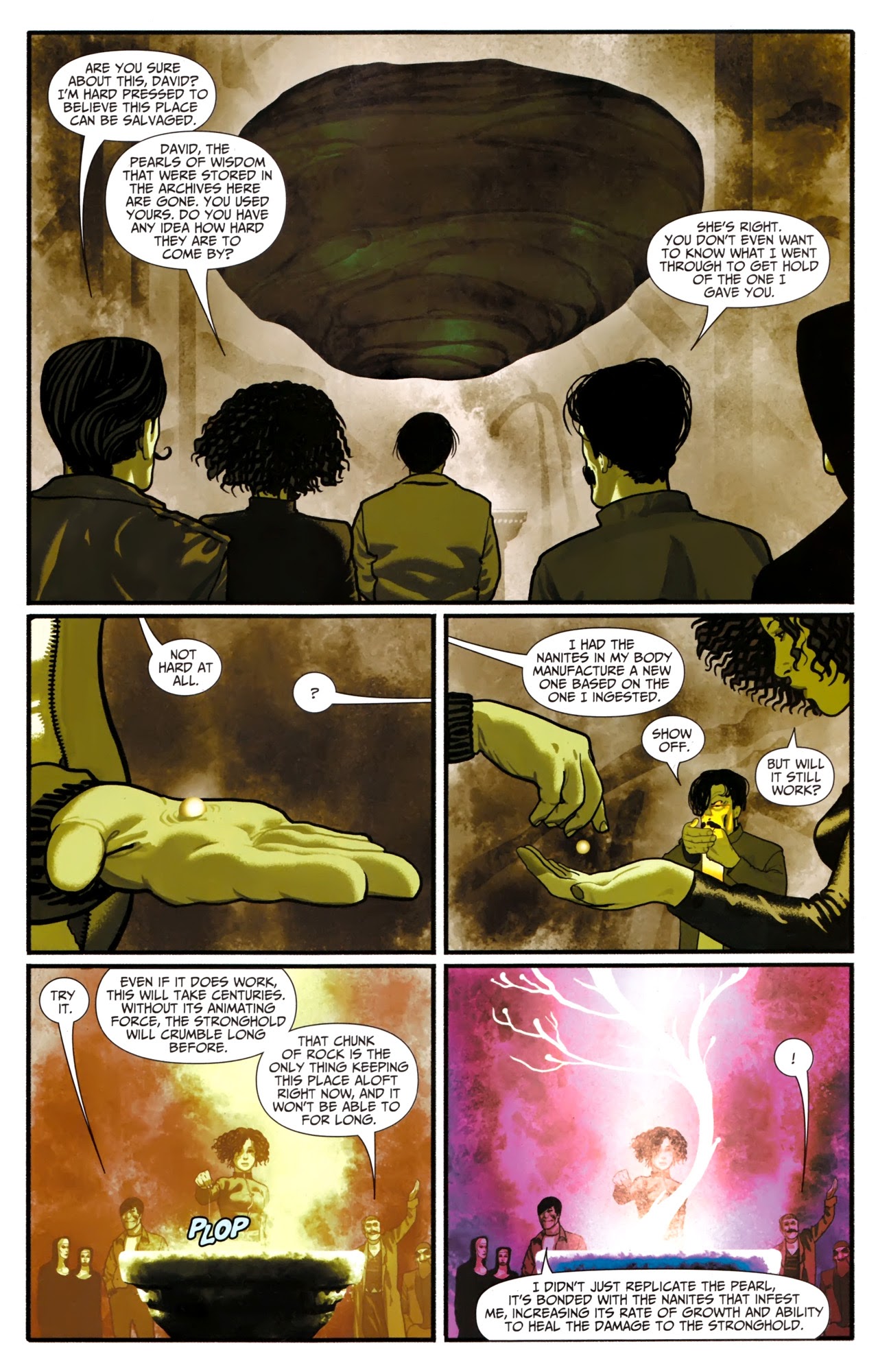 Read online Xombi (2011) comic -  Issue #6 - 17