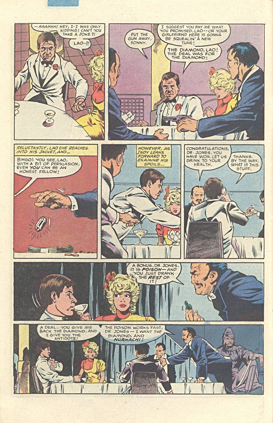 Read online Indiana Jones and the Temple of Doom comic -  Issue #1 - 5