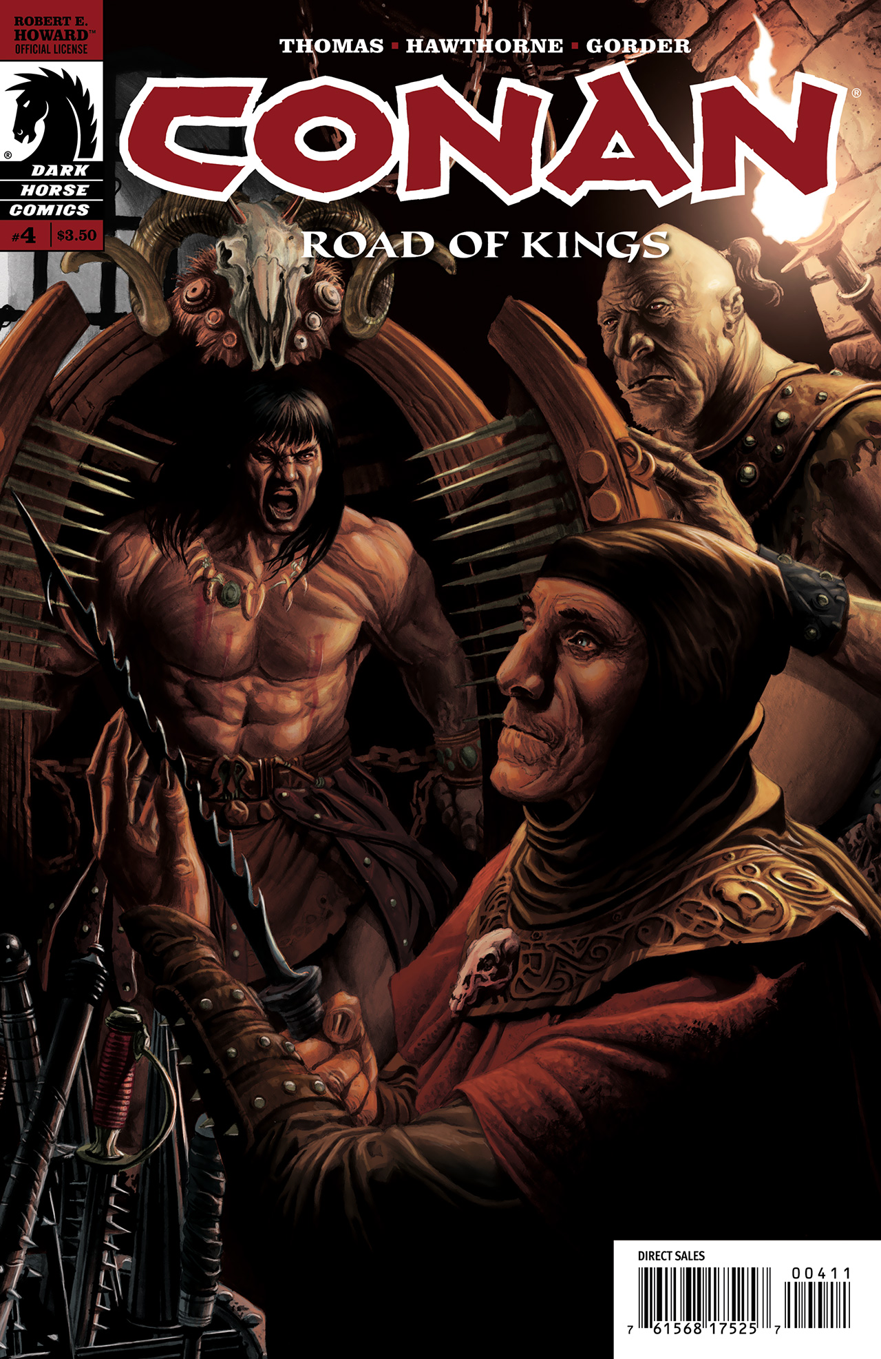 Read online Conan: Road of Kings comic -  Issue #4 - 1