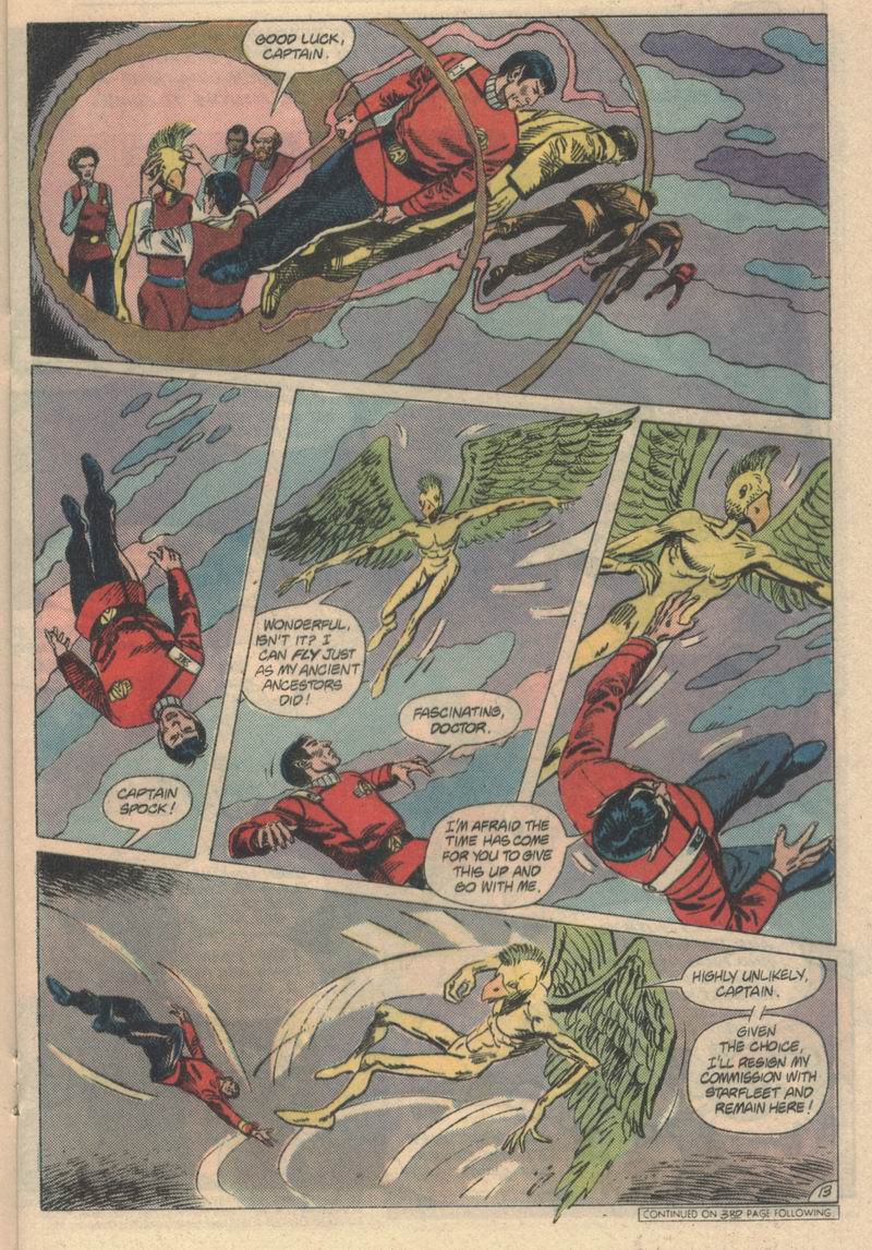 Read online Star Trek (1984) comic -  Issue #21 - 14