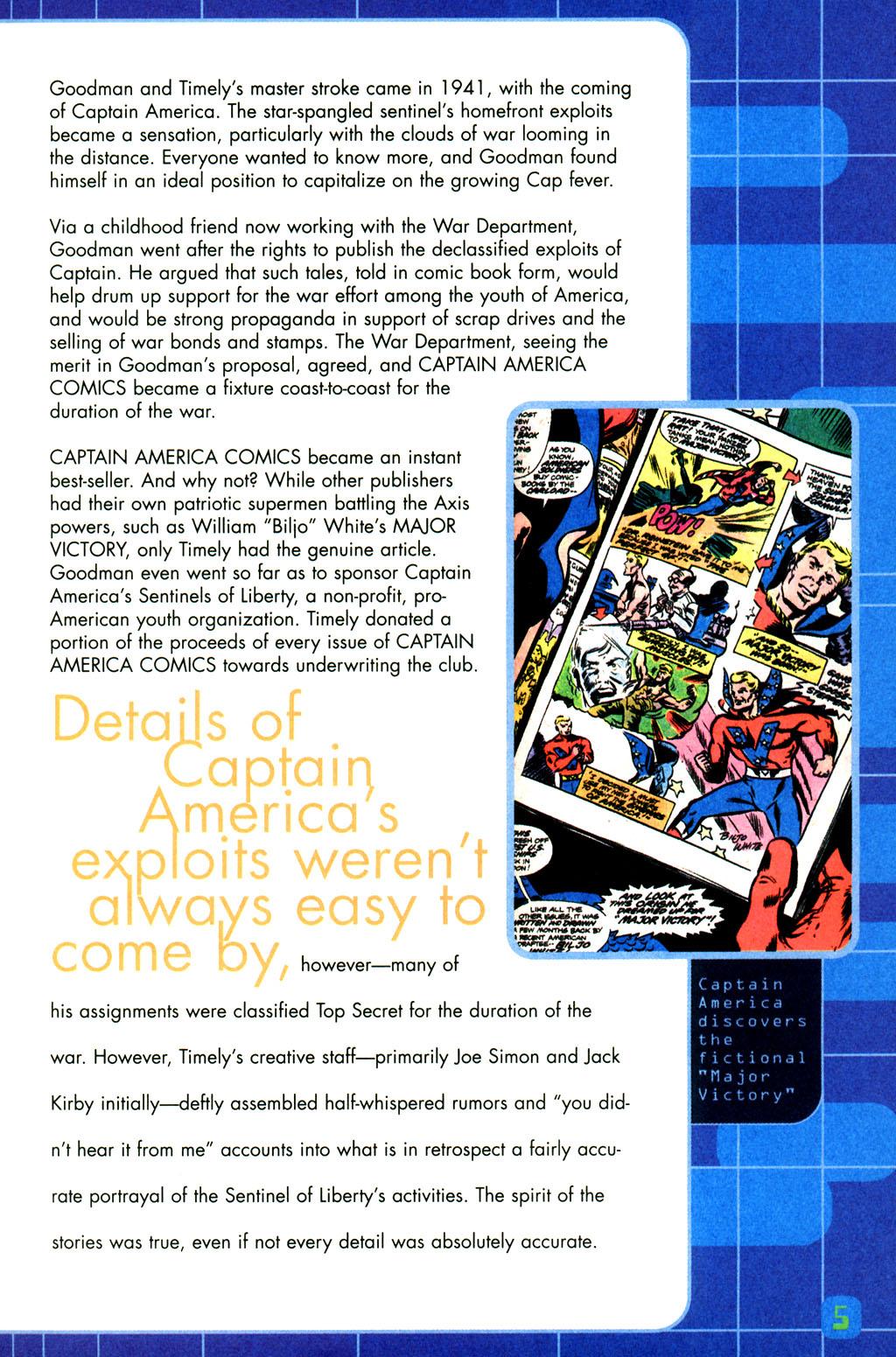 Read online The History of Marvels Comics comic -  Issue # Full - 7