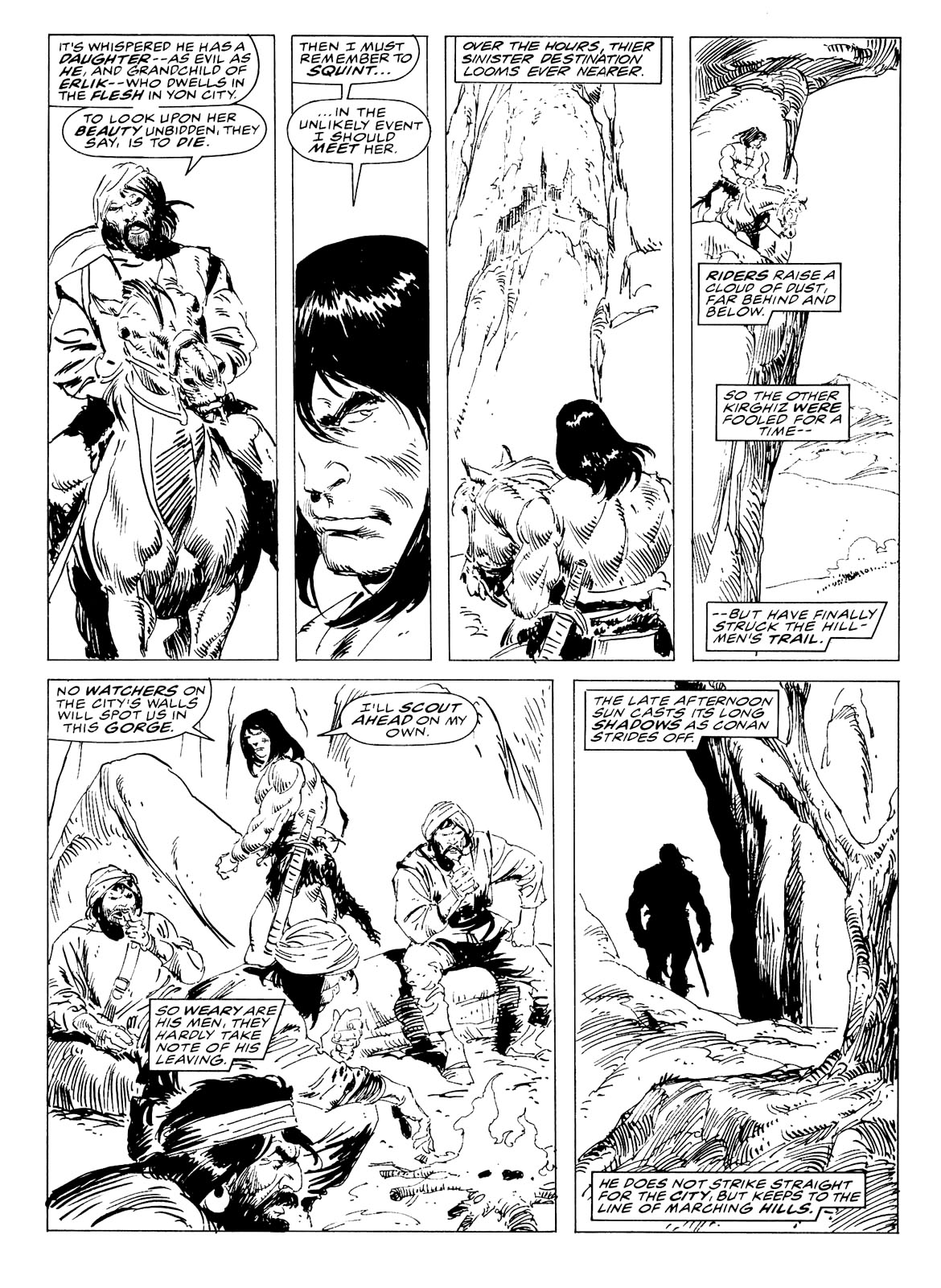 Read online The Savage Sword Of Conan comic -  Issue #234 - 22