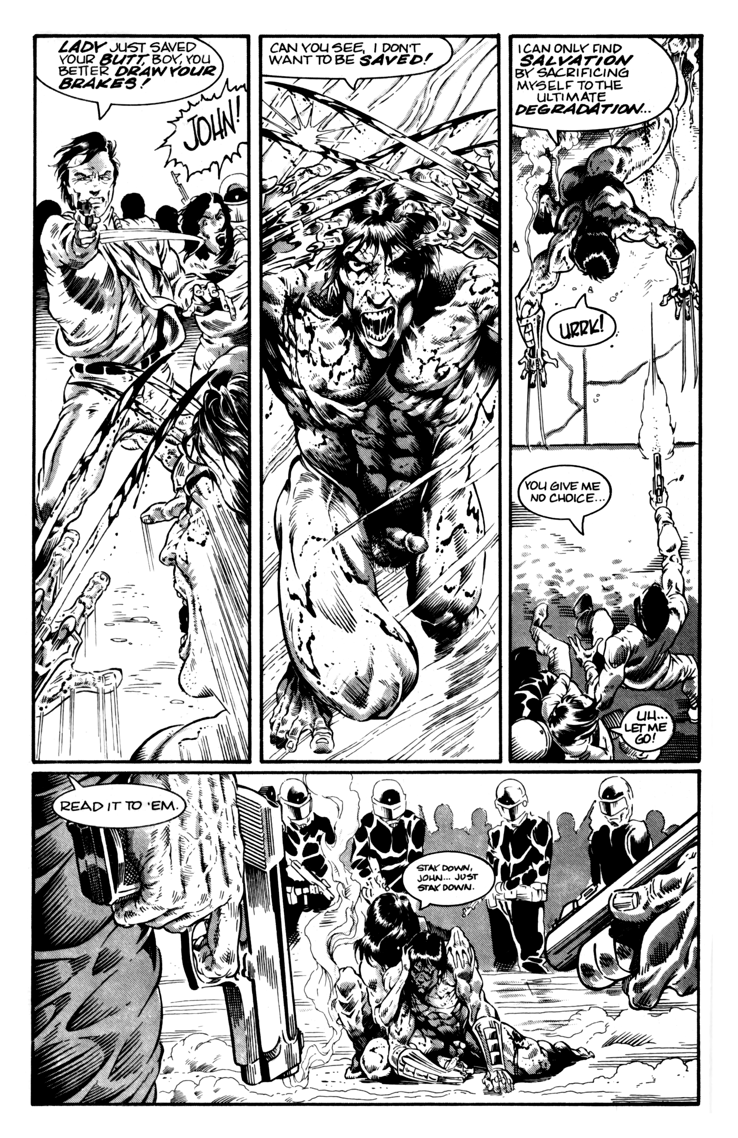 Read online Faust : Love of the Damned comic -  Issue #4 - 31