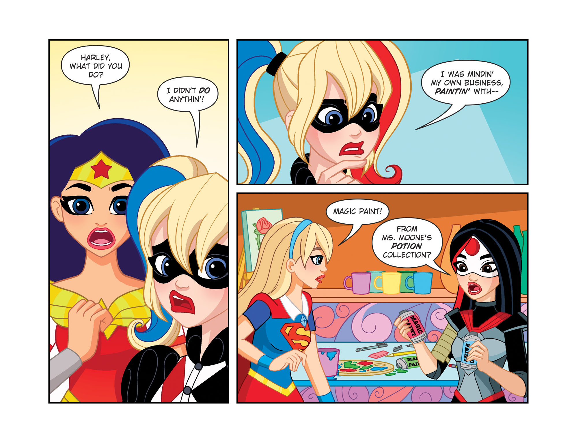 Read online DC Super Hero Girls: Out of the Bottle comic -  Issue #3 - 19