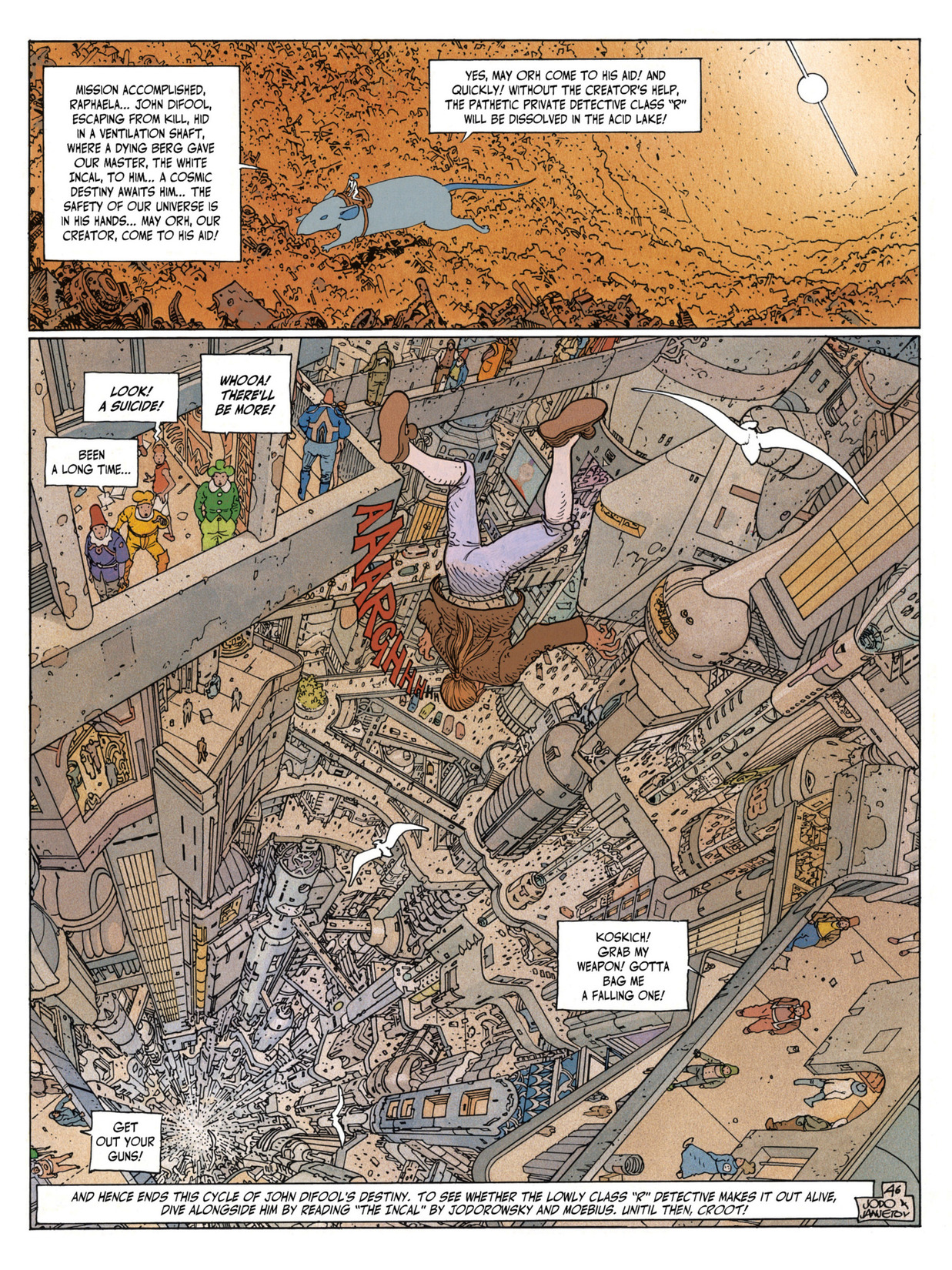 Read online Before the Incal comic -  Issue #6 - 49