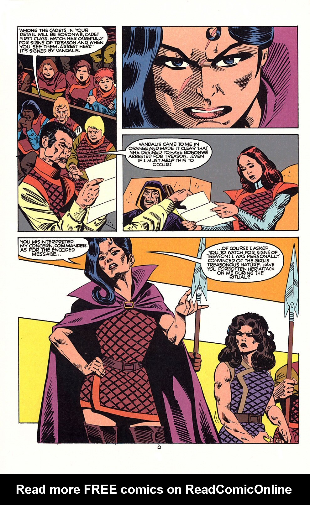 Read online Sisterhood of Steel comic -  Issue #8 - 11
